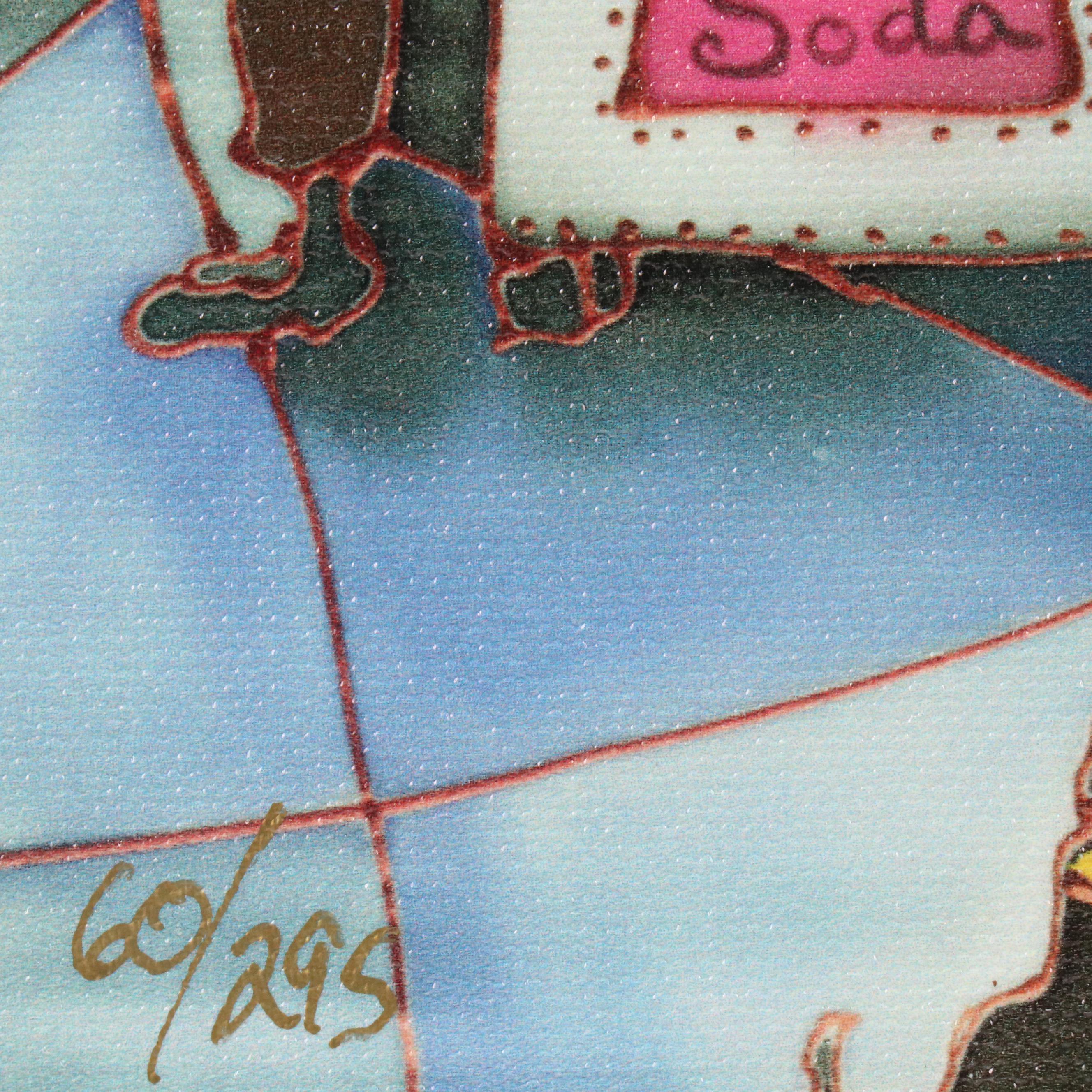 Linnea Pergola New York Giclée "A Horse in Times Square"