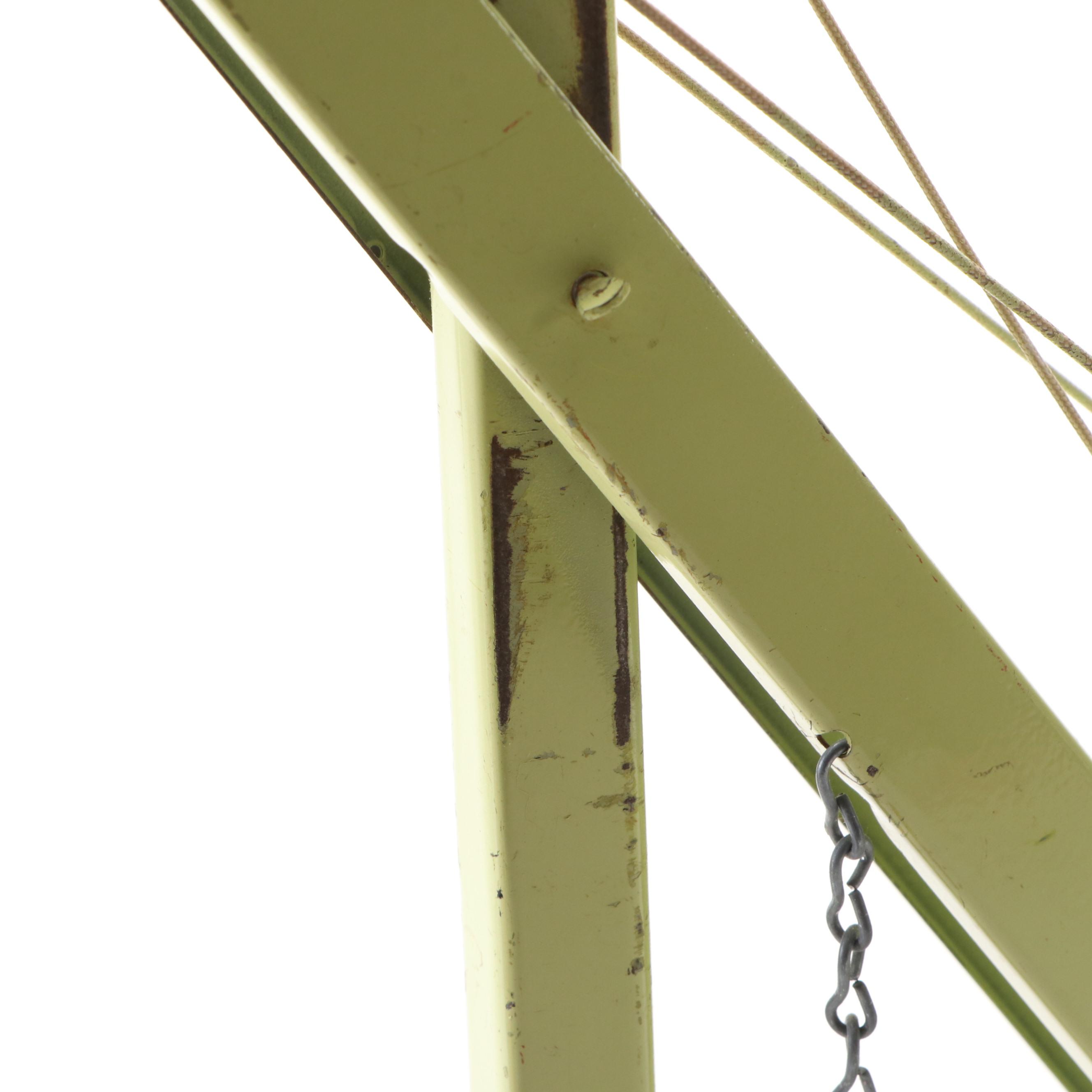 Structo Steam Shovel and Bulldozer Pressed Steel Toys, Mid-20th Century