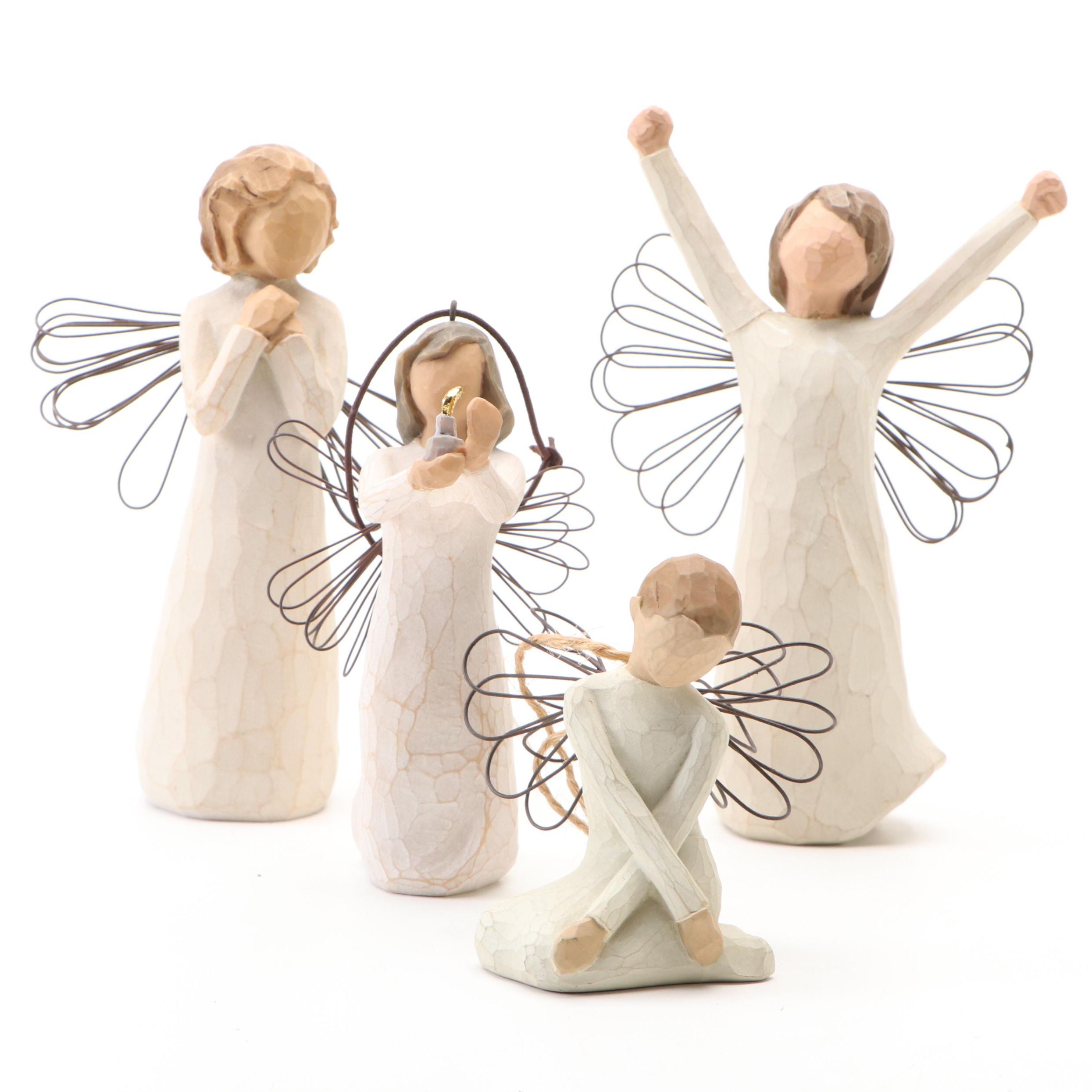 Demdaco Willow Tree "Angel of Wishes," "Serenity" and More Angels