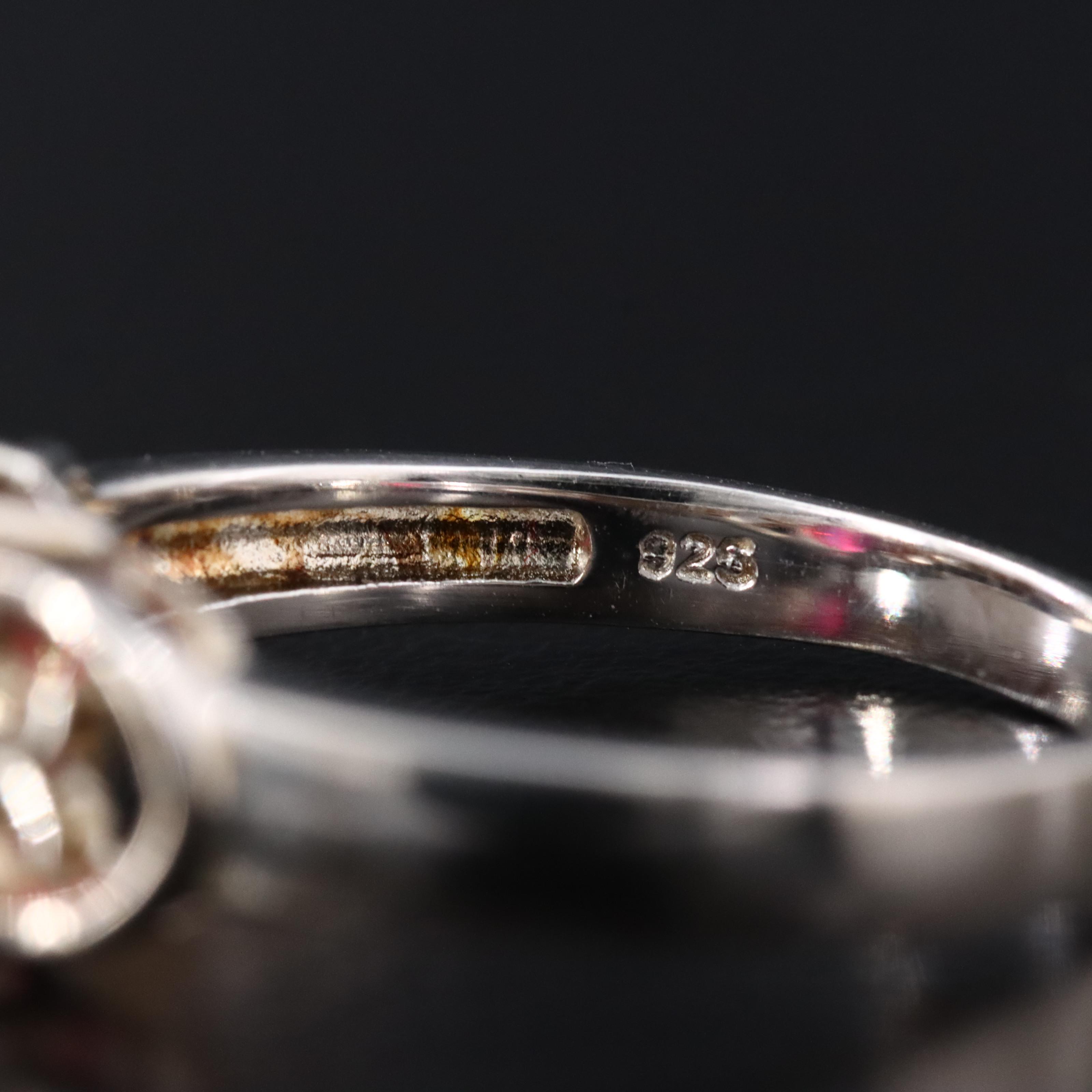 Sterling Filled Corundum Ring