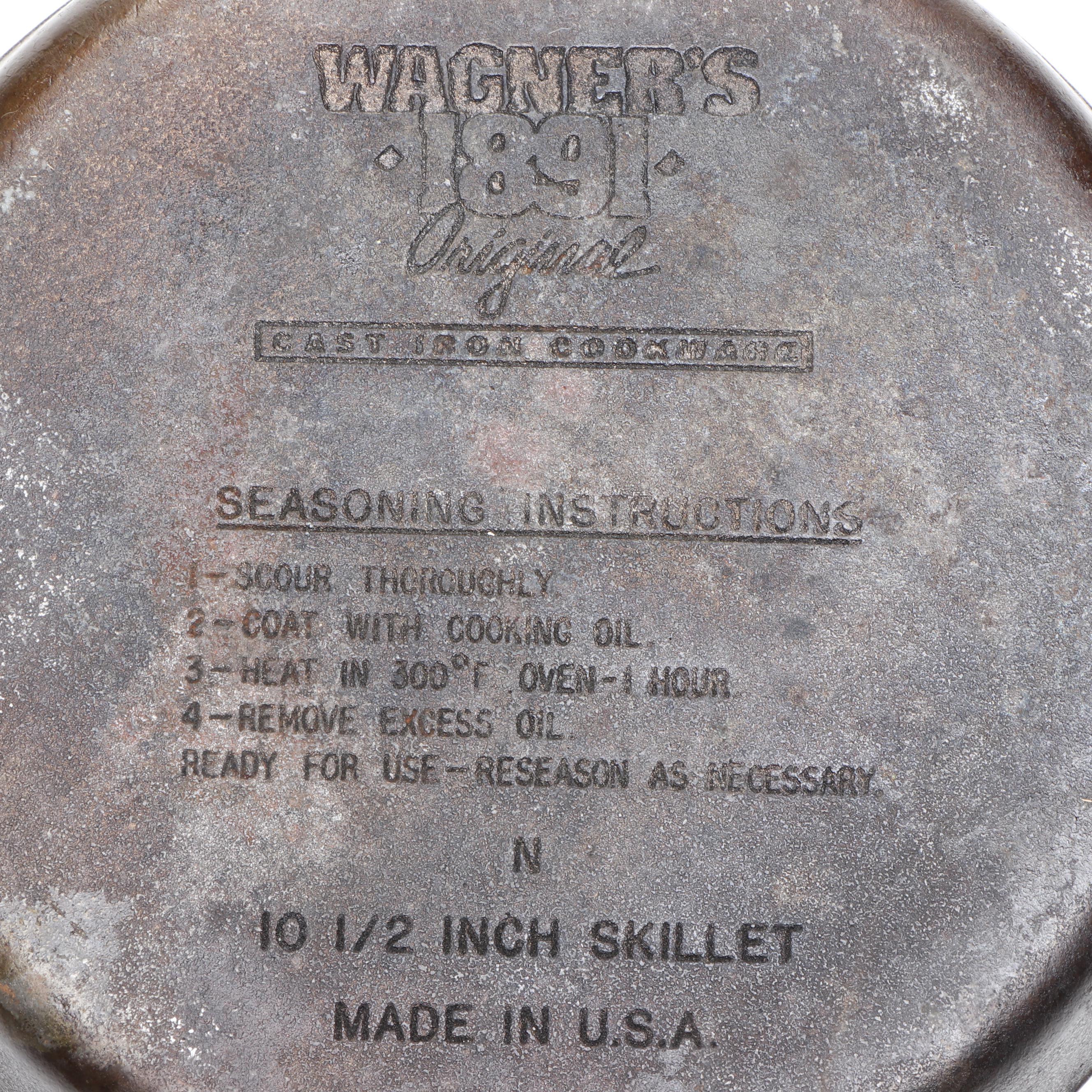 Wagner Cast Iron Pans