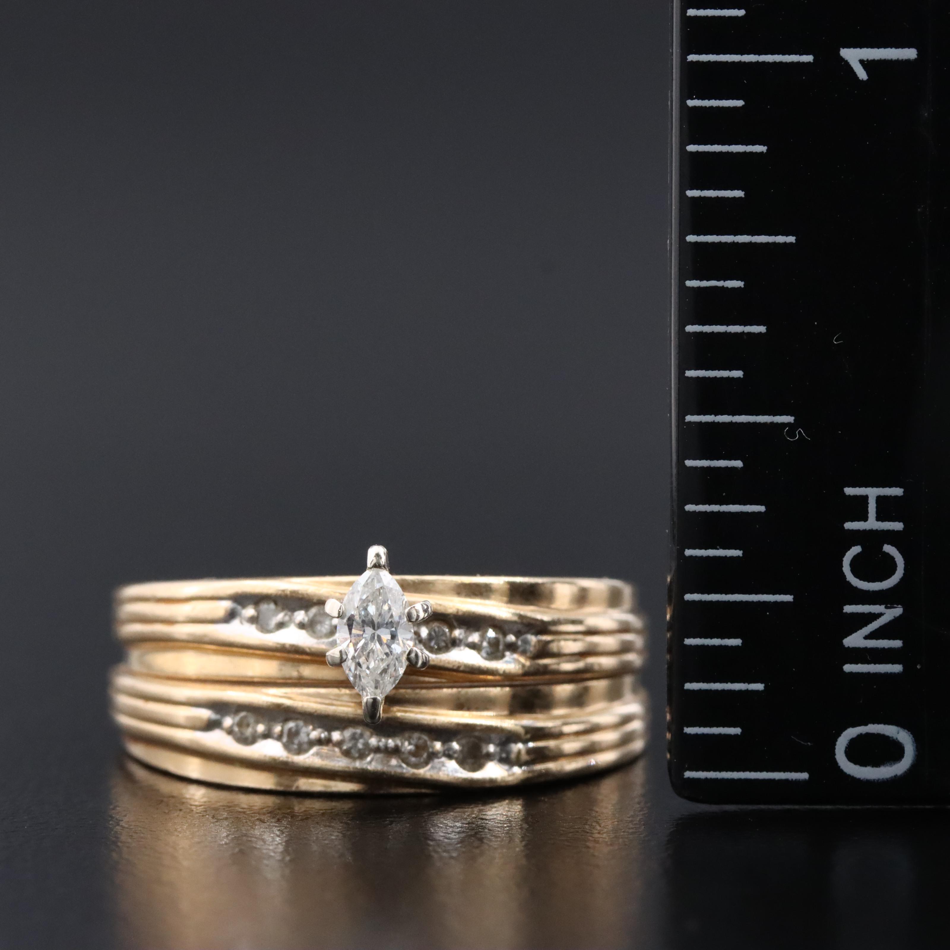 14K 0.25 CTW Diamond Ring