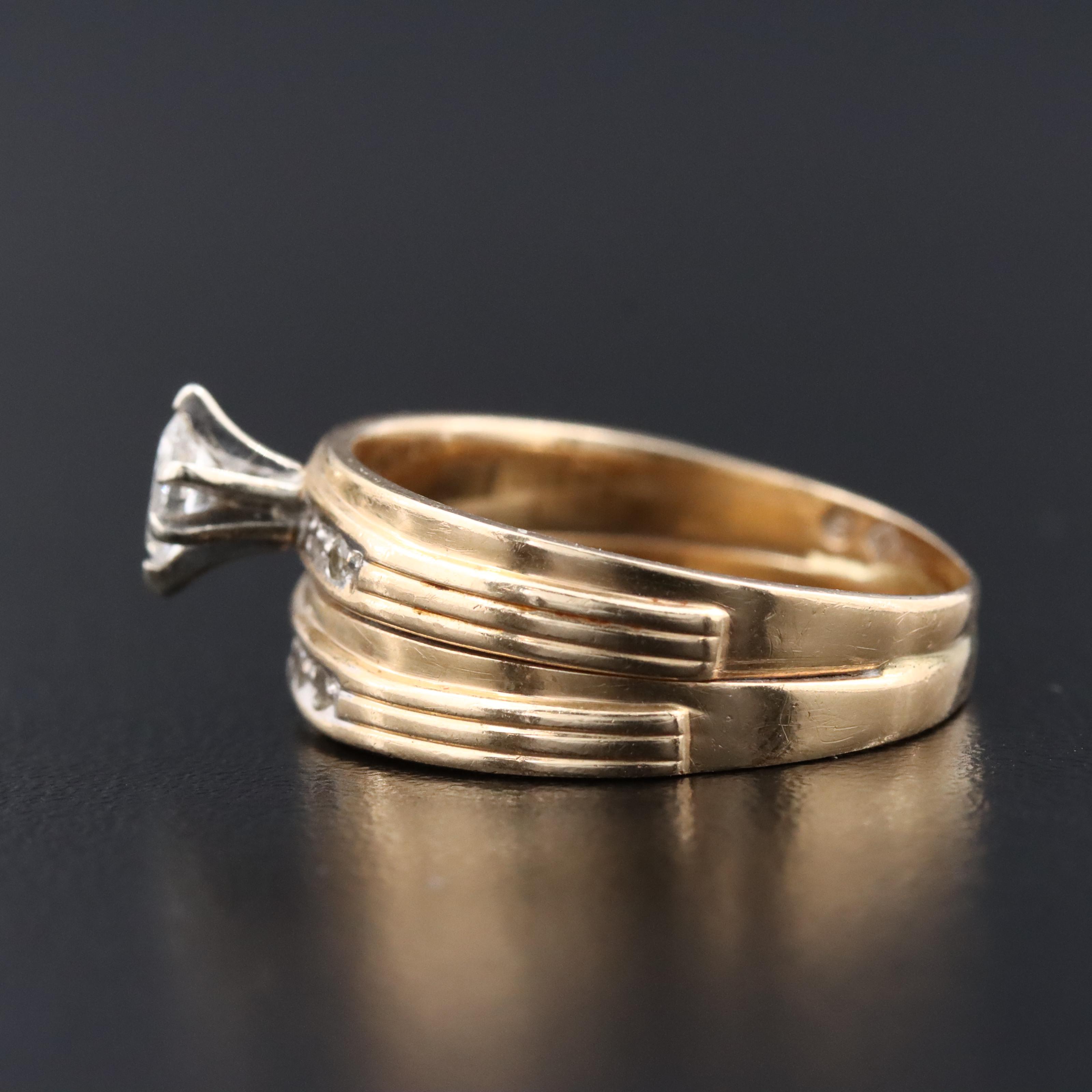 14K 0.25 CTW Diamond Ring