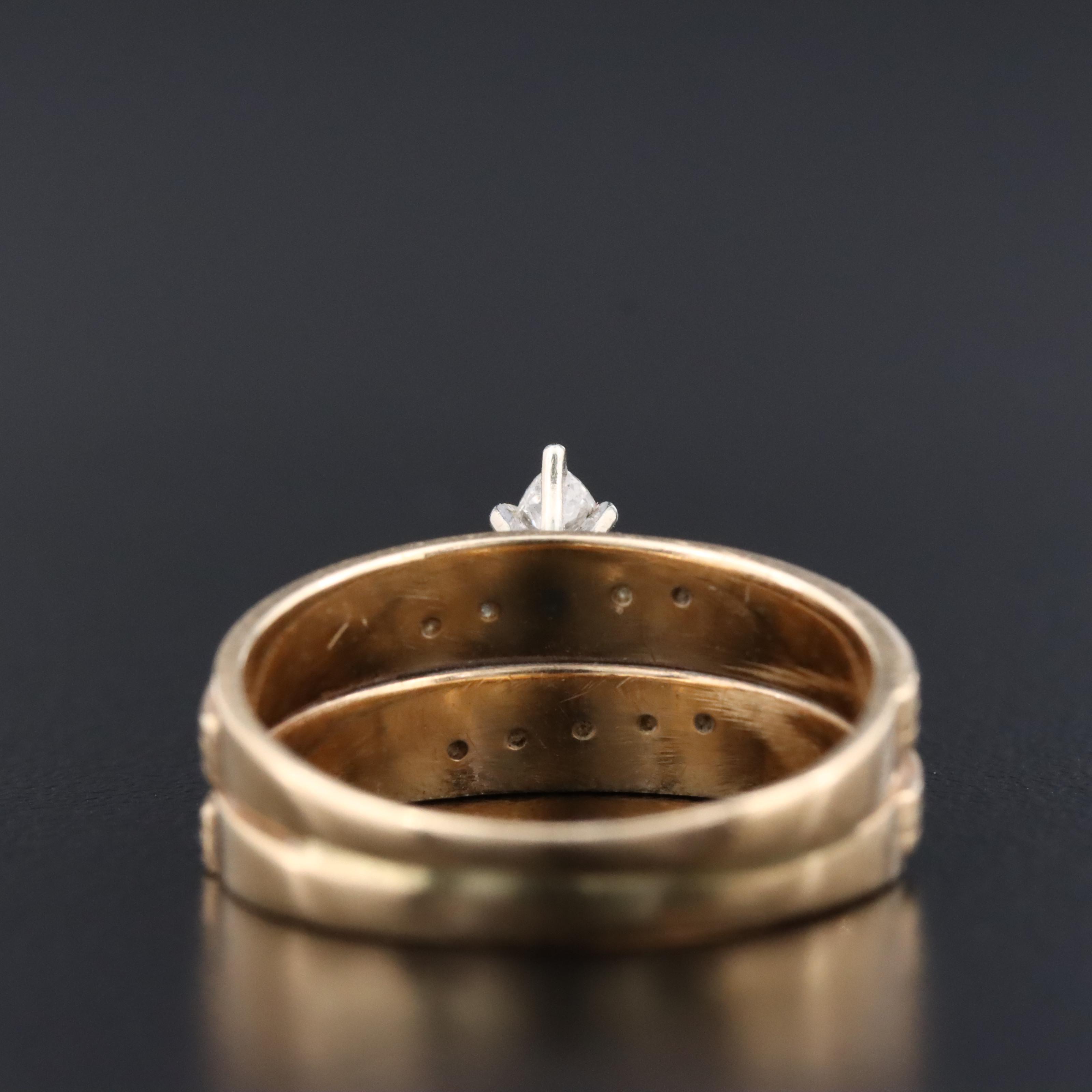 14K 0.25 CTW Diamond Ring