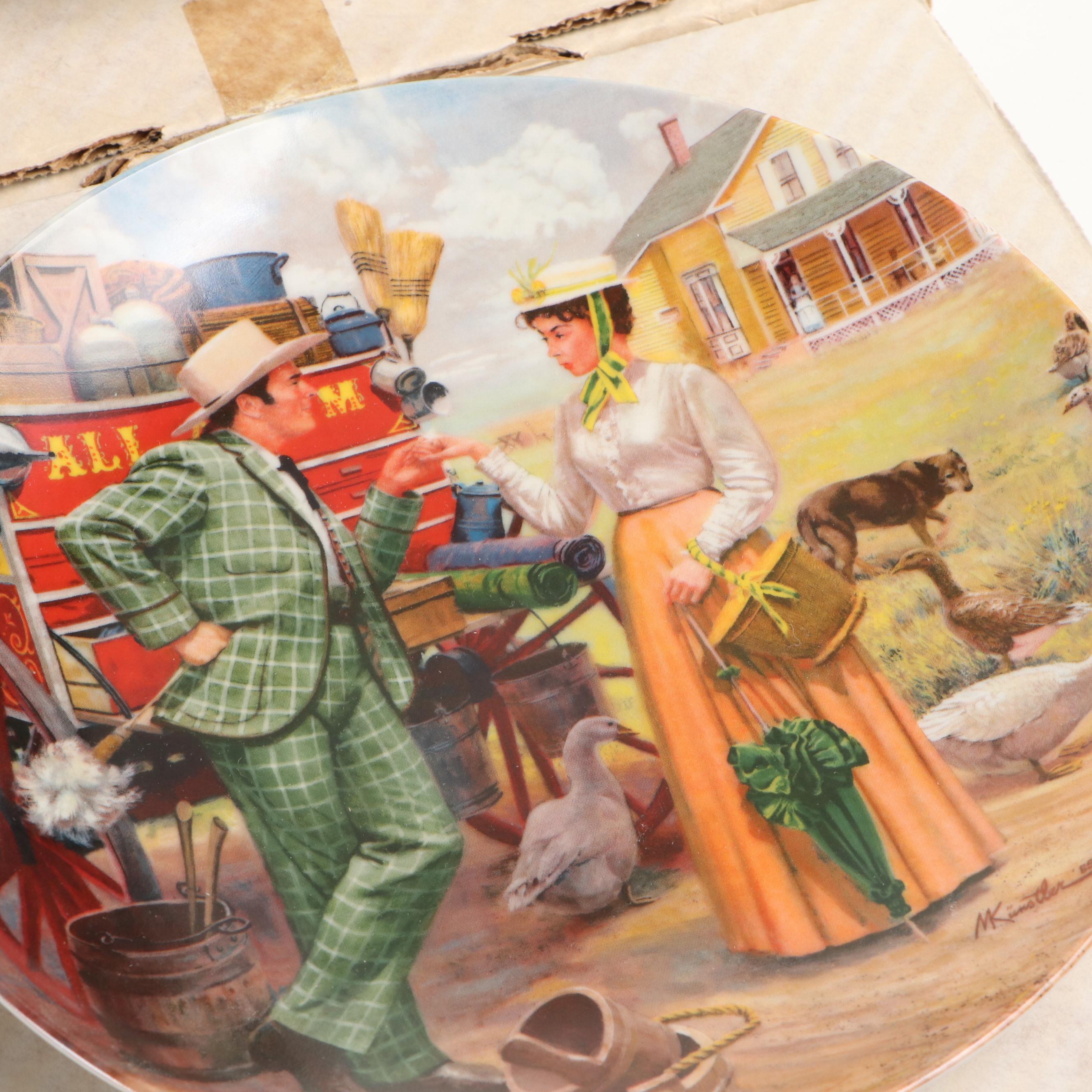 Mort Künstler "Oklahoma!" Ceramic Collector Plates