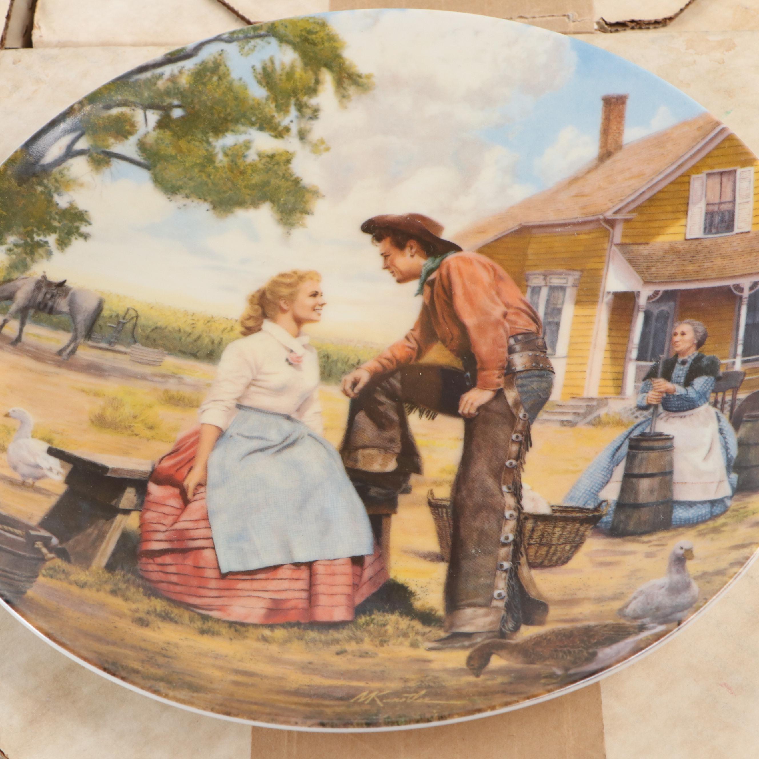 Mort Künstler "Oklahoma!" Ceramic Collector Plates