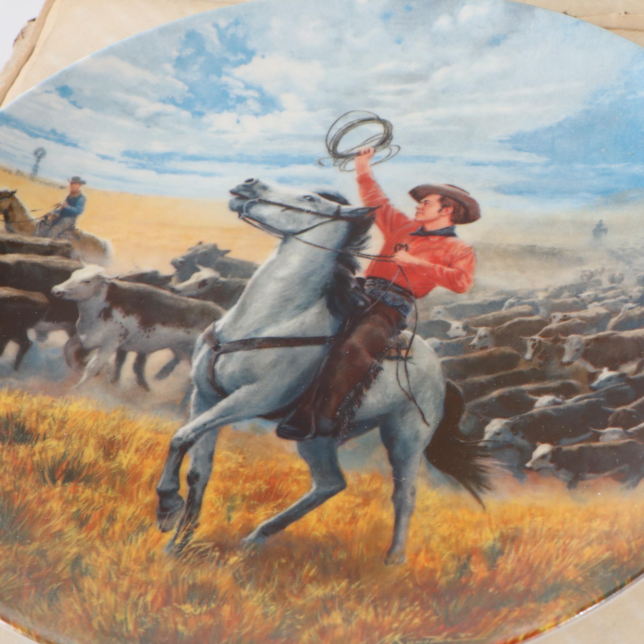 Mort Künstler "Oklahoma!" Ceramic Collector Plates