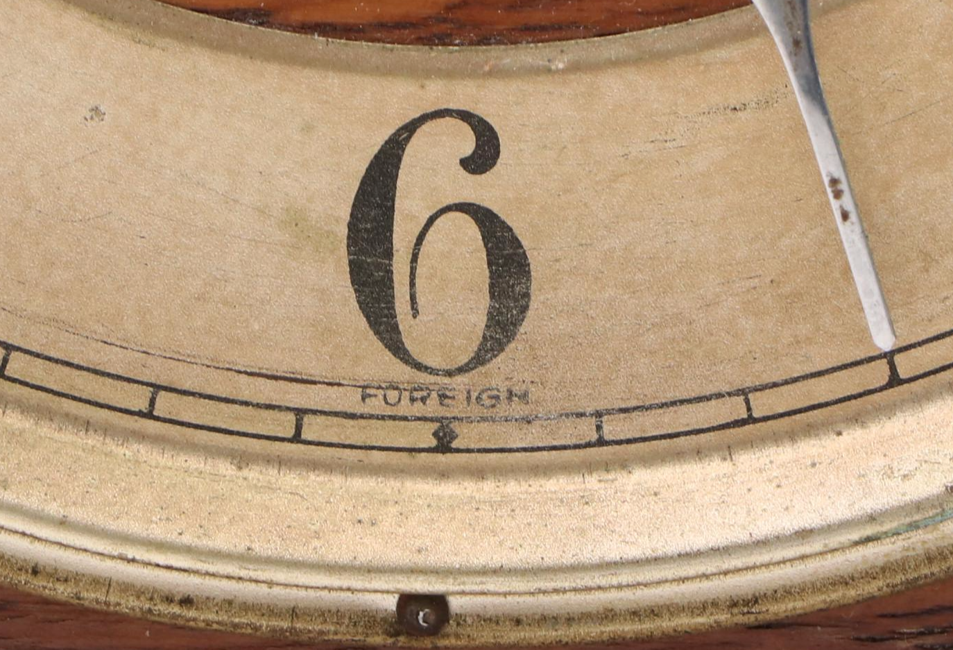 Mid Century Modern Mantel Clock