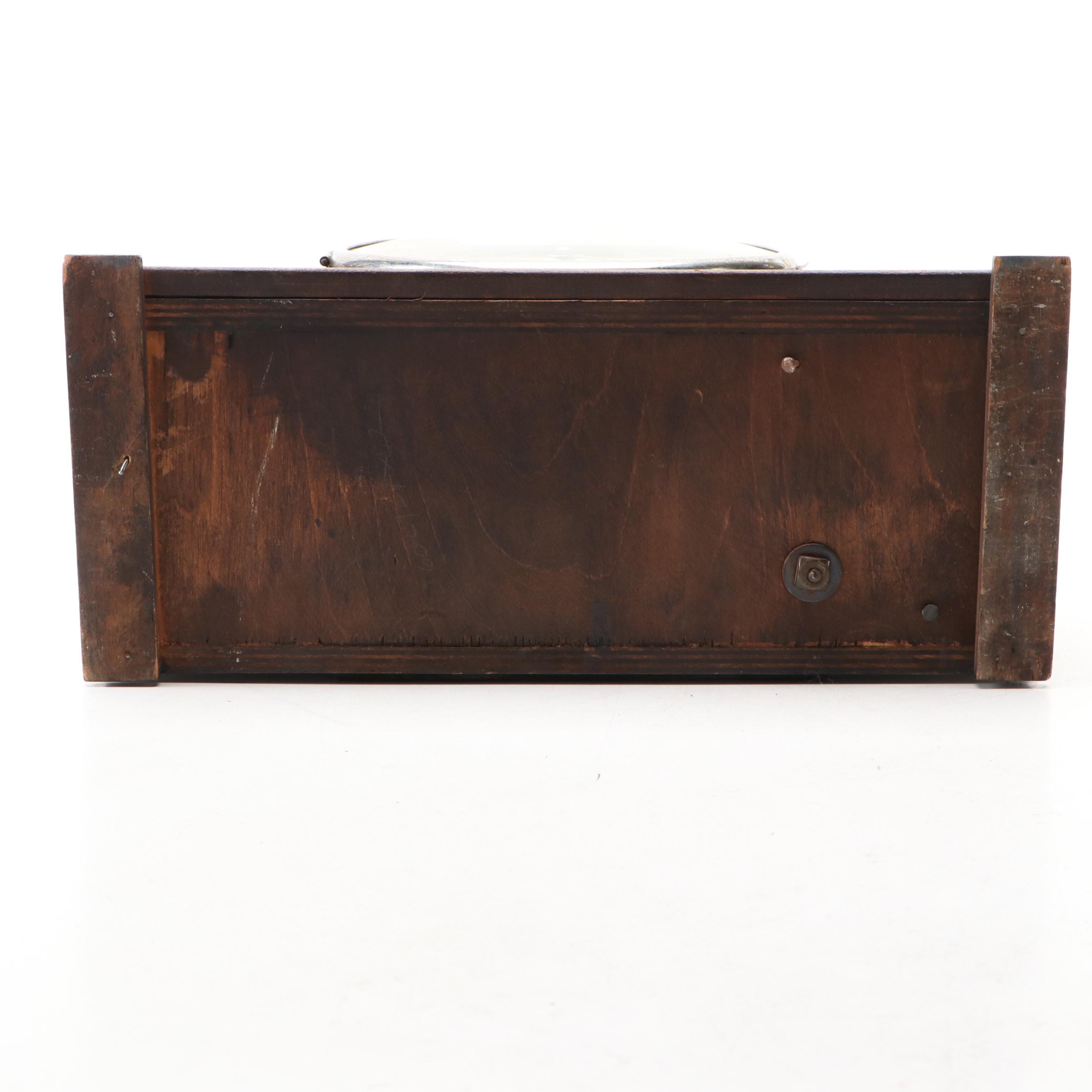 Mid Century Modern Mantel Clock