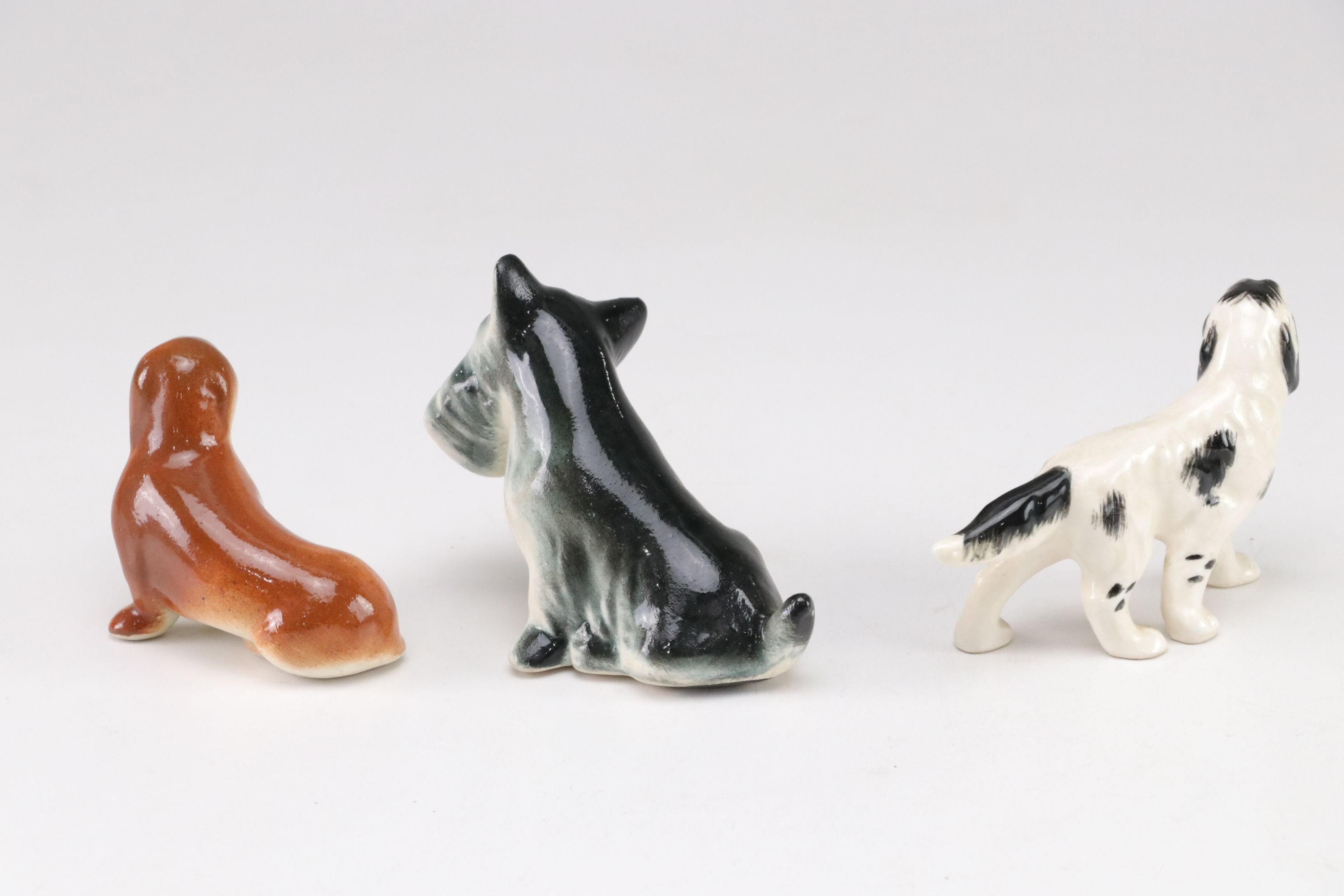 Wales Spaghetti Poodles with Orion Dachsund and More Mid-Century Dog Figurines
