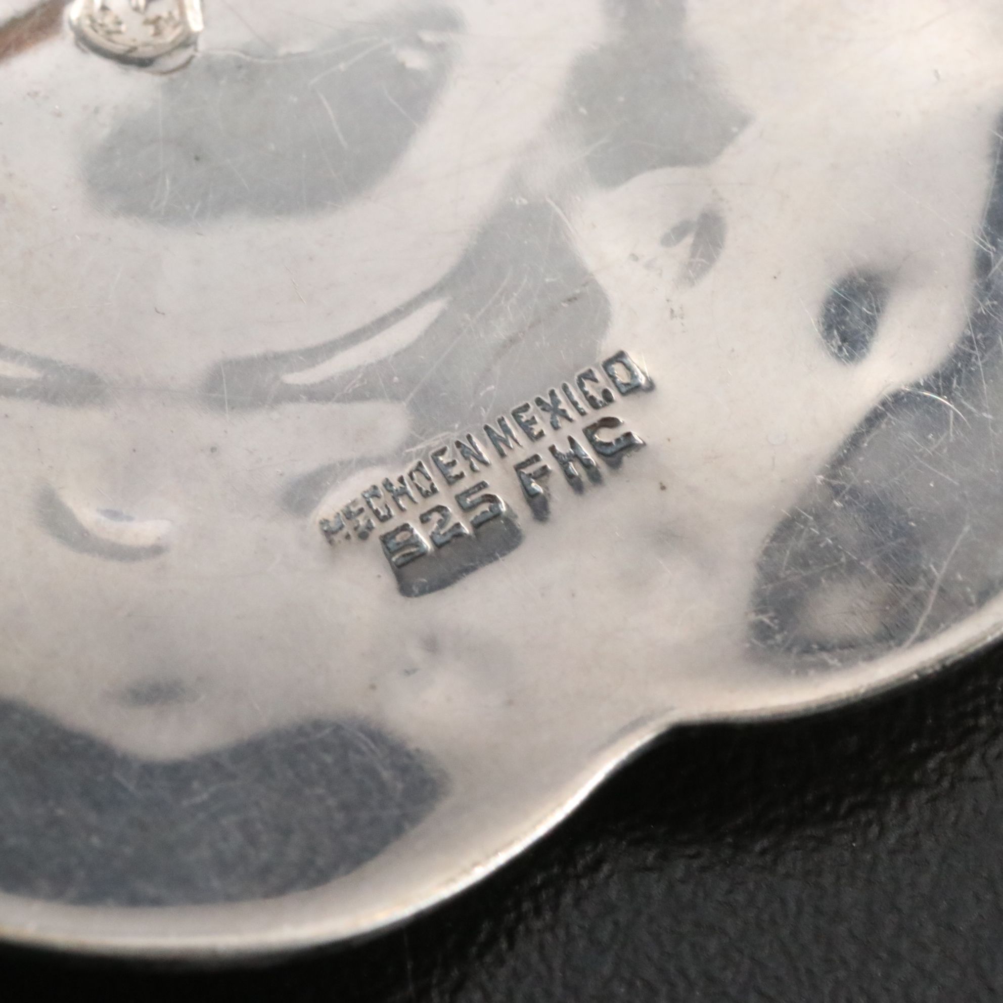 Mexican Sterling Aztec Calendar Converter Brooch