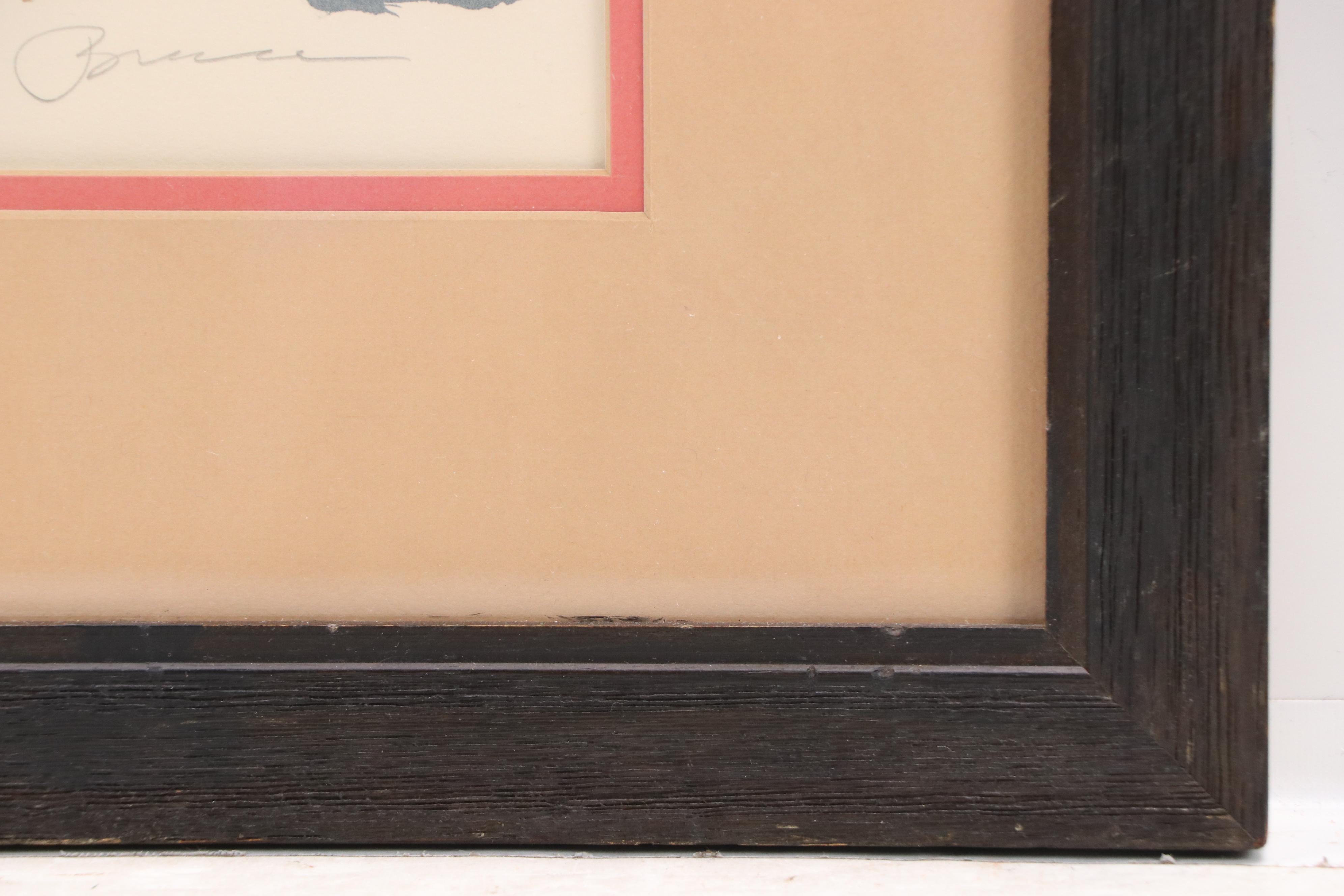 John A. Bruce Color Lithograph "Earth Mother II," 1998