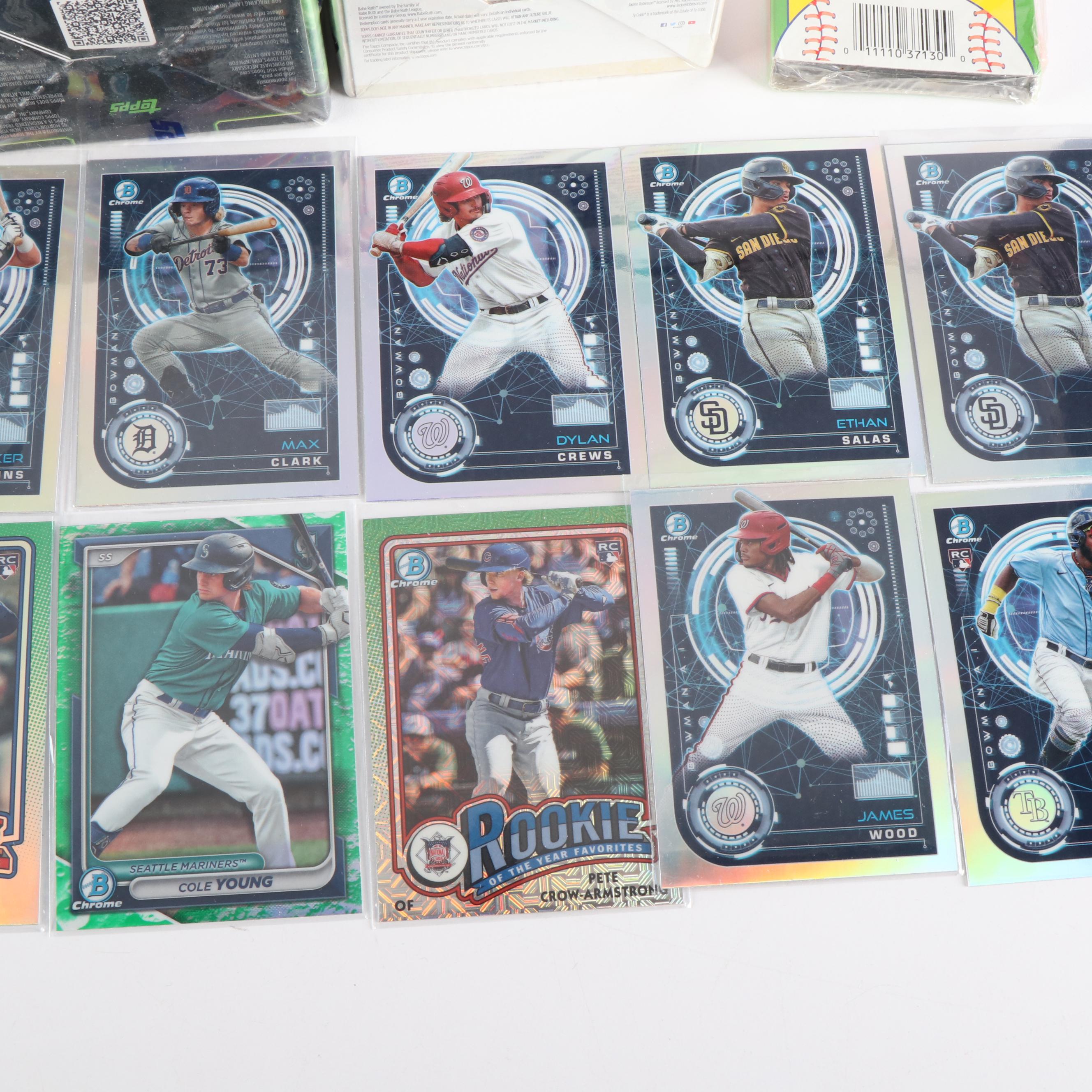 Large Group of Modern and Vintage Baseball Cards and More