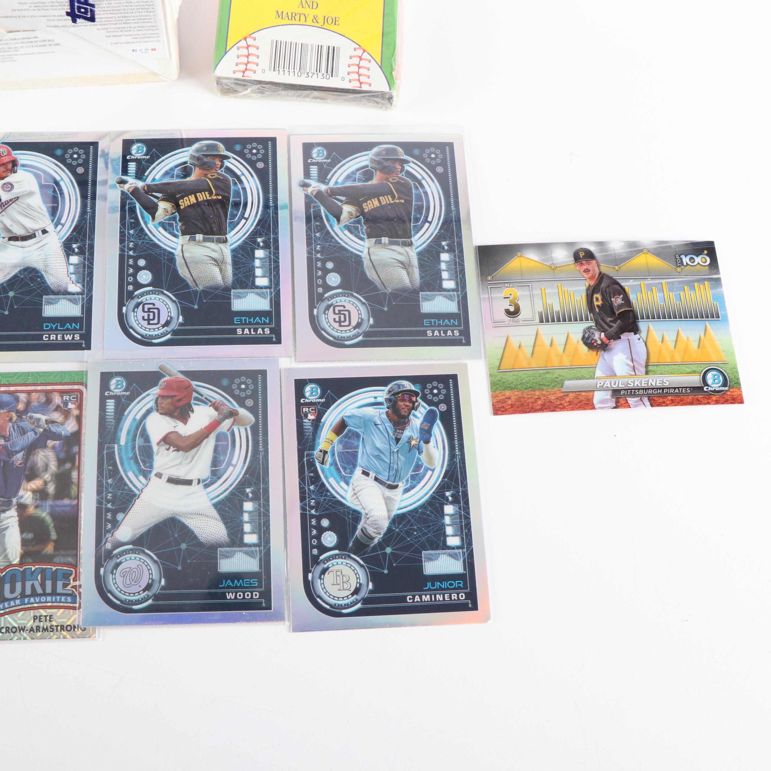 Large Group of Modern and Vintage Baseball Cards and More