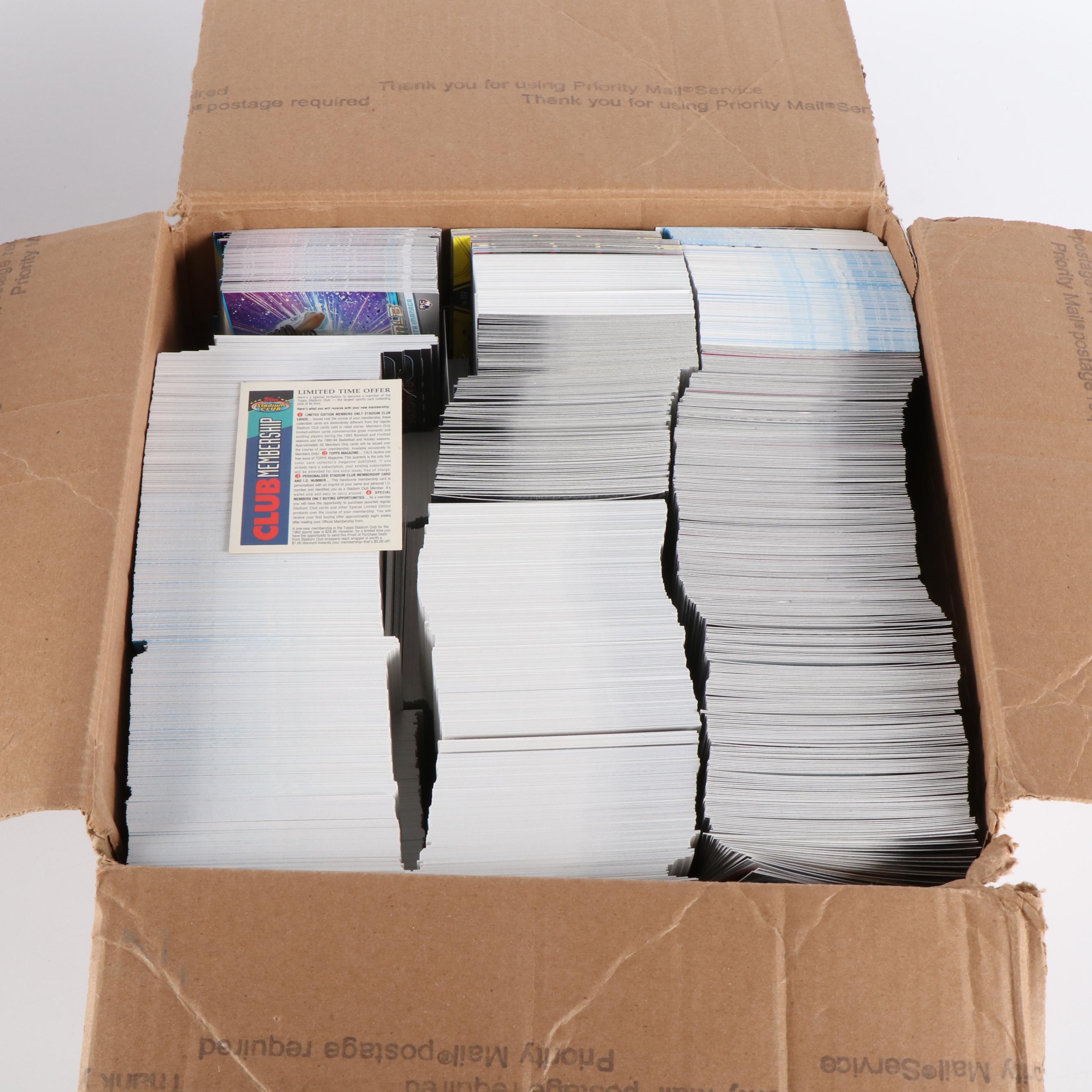 Large Group of Modern and Vintage Baseball Cards and More