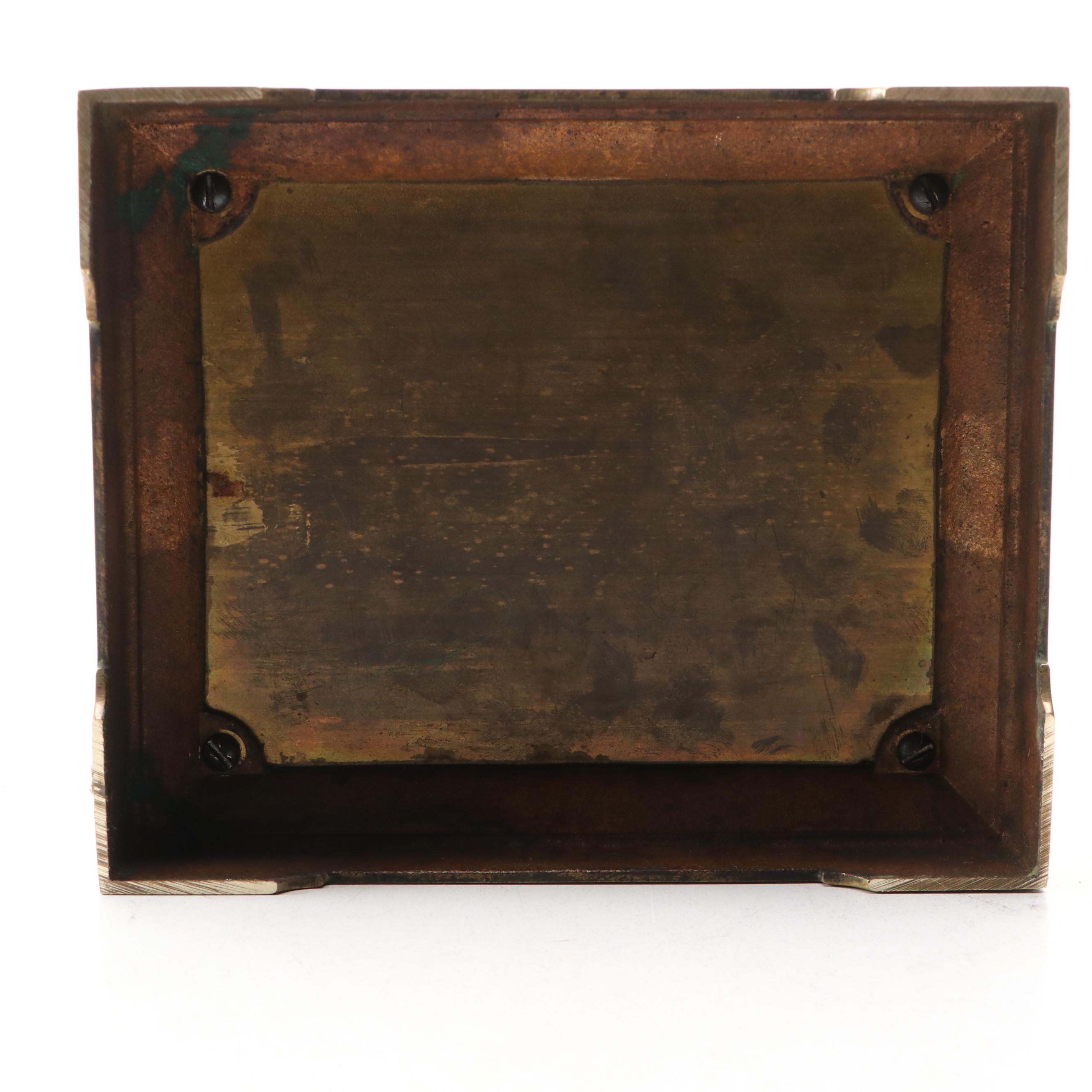 Ansonia Crystal Regulator Clock, 1920