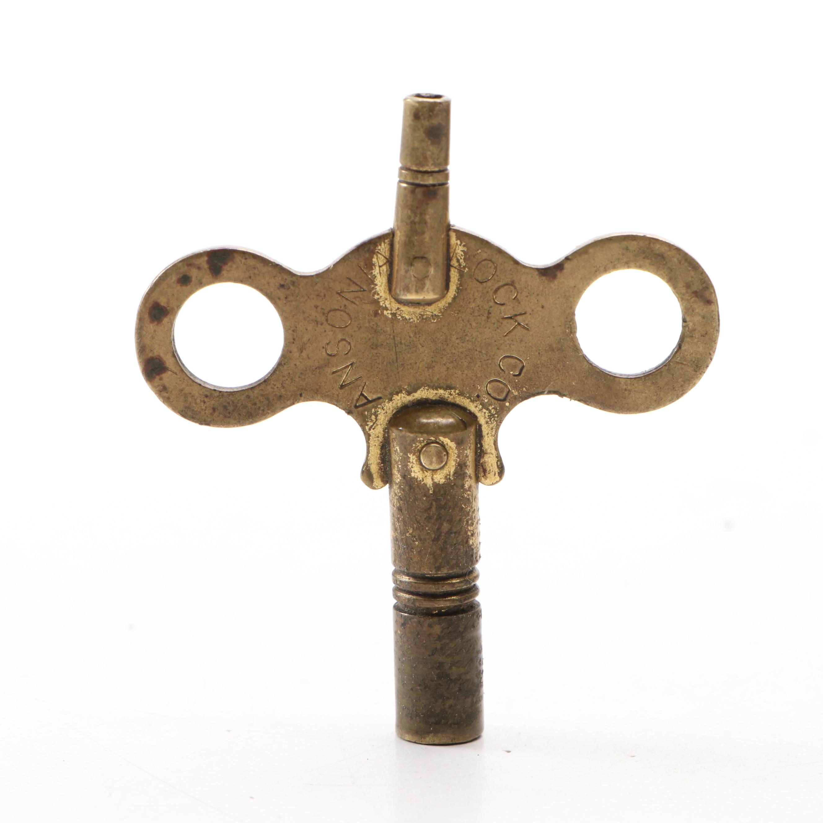 Ansonia Crystal Regulator Clock, 1920