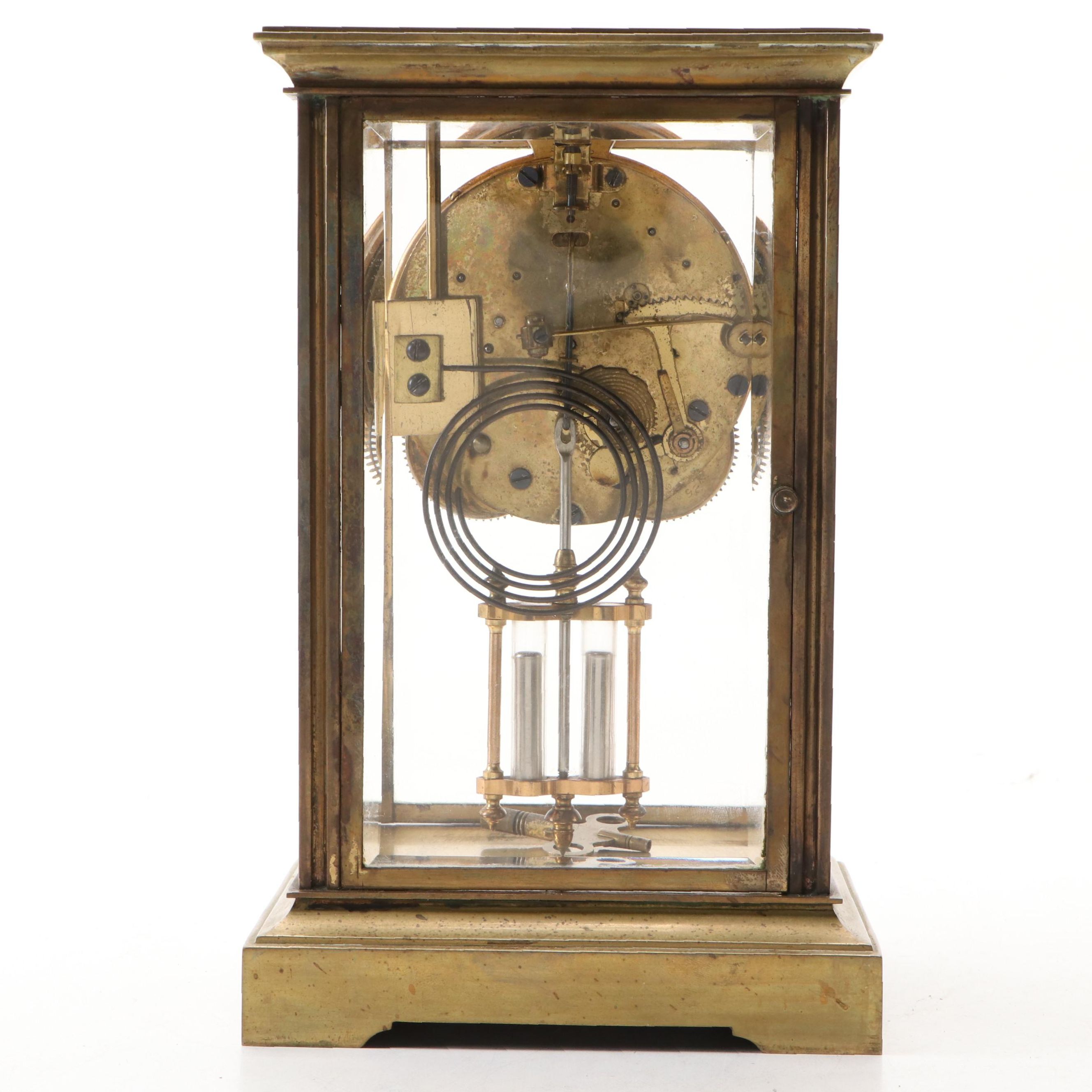Ansonia Crystal Regulator Clock, 1920