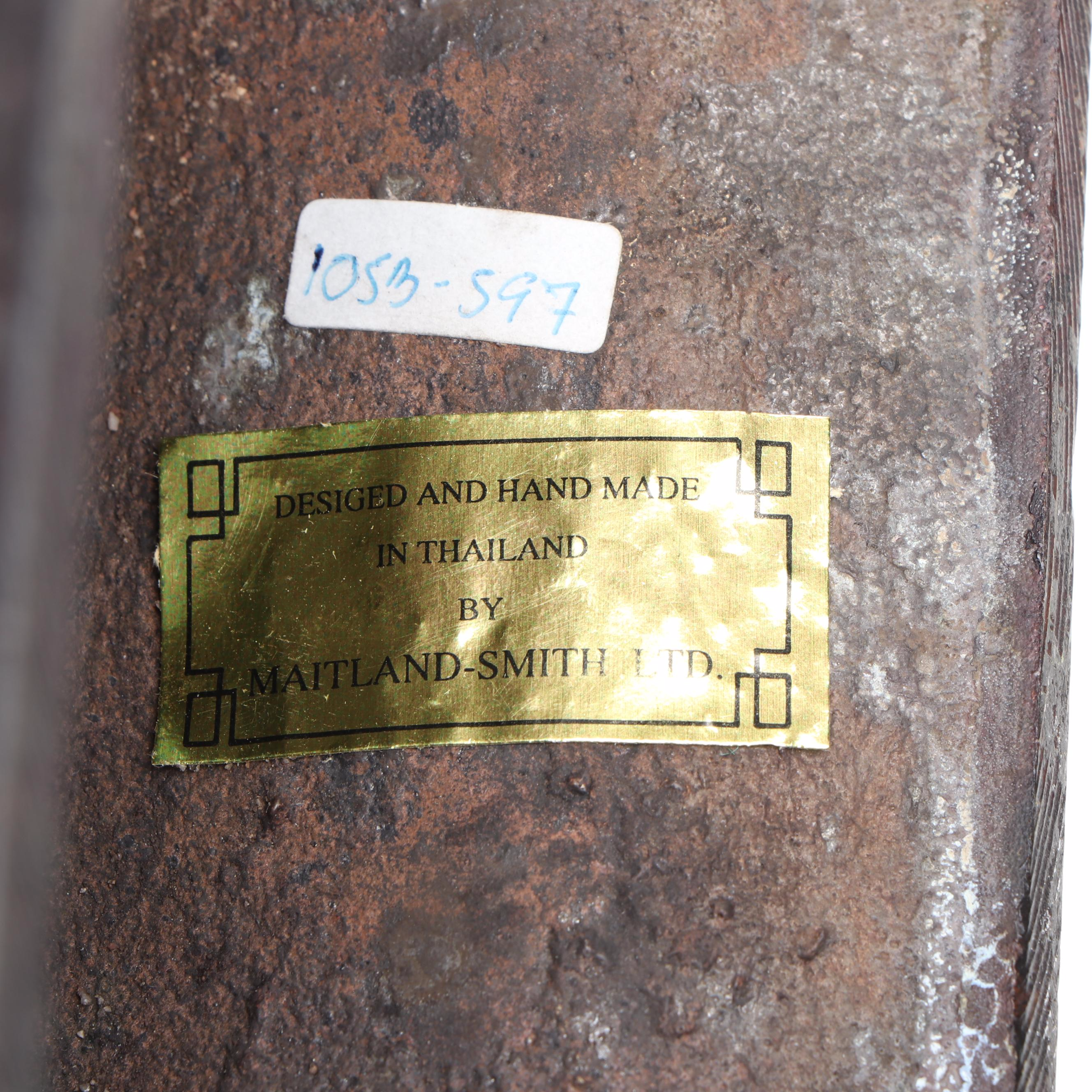 Maitland-Smith Bronze Tennis Player Statue, Late 20th Century