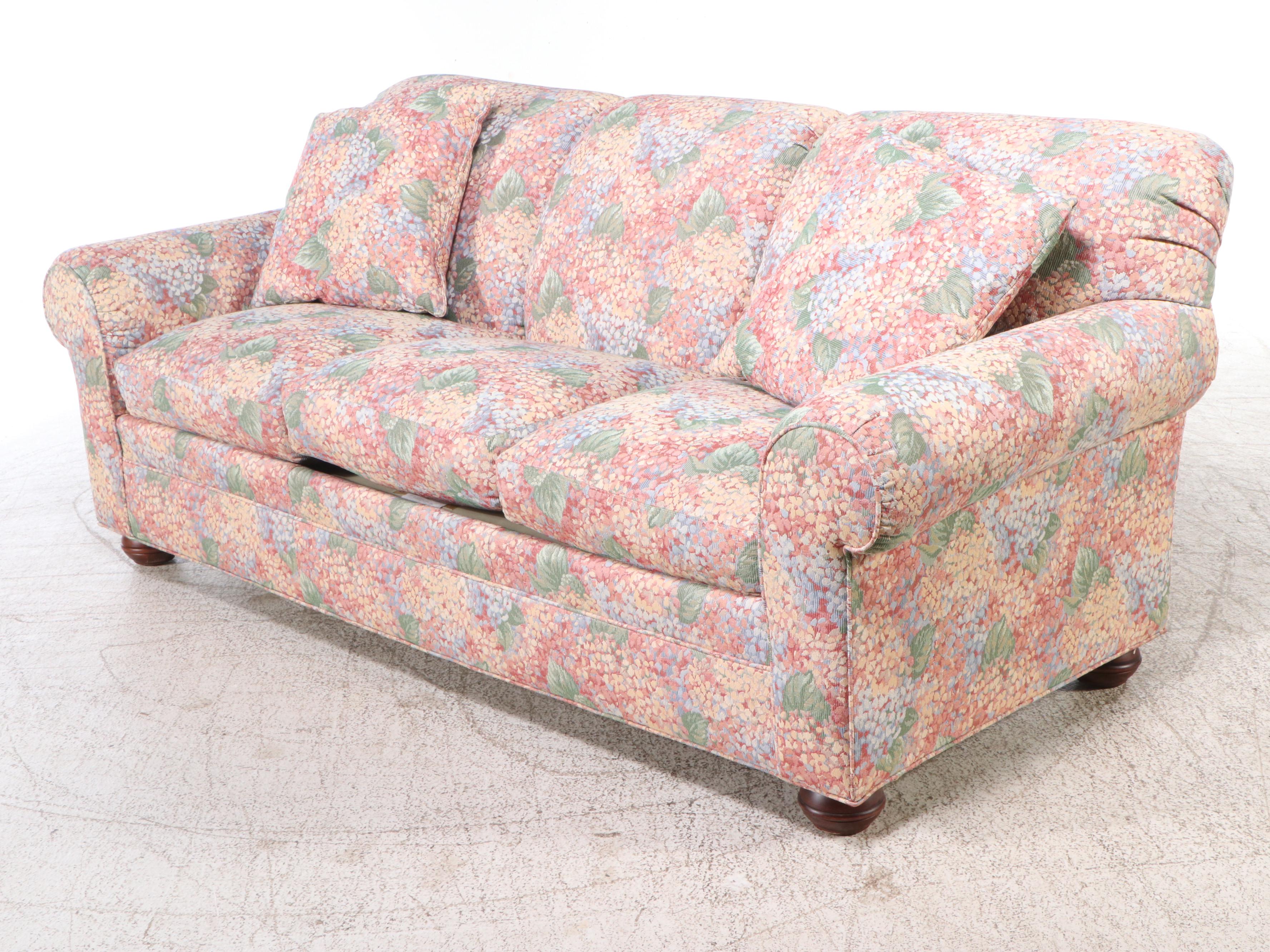 Lexington Floral Upholstered Sofa
