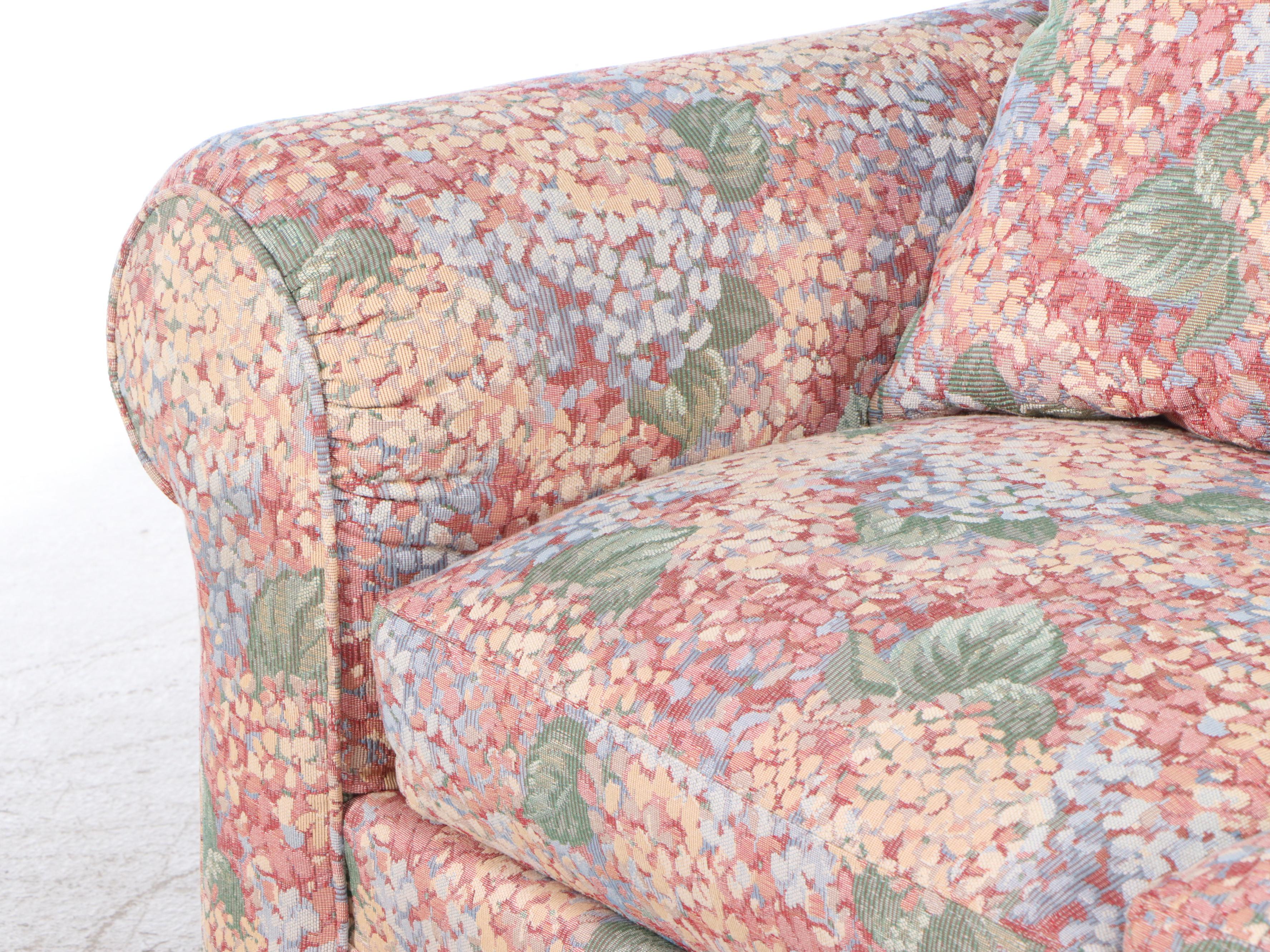 Lexington Floral Upholstered Sofa