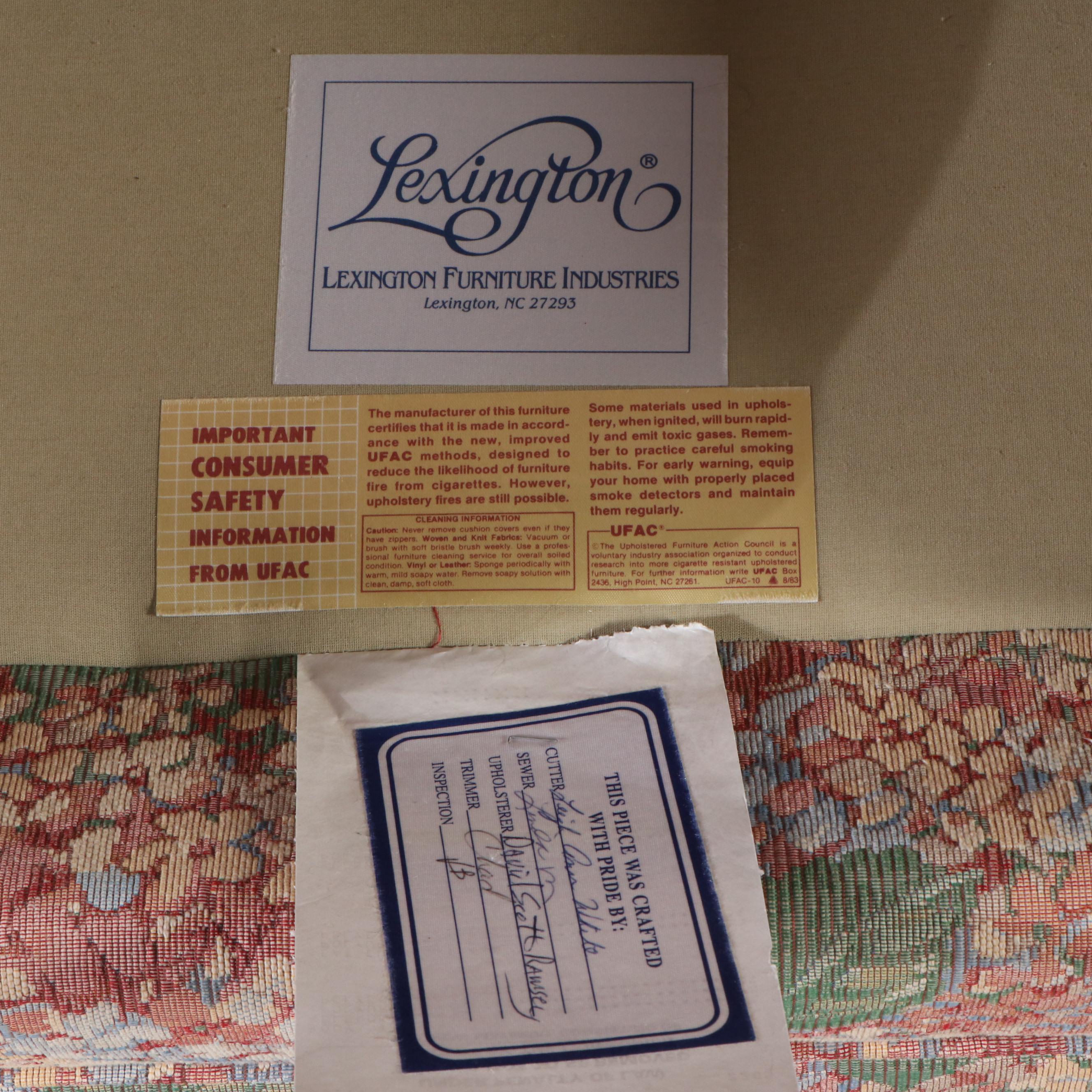 Lexington Floral Upholstered Sofa