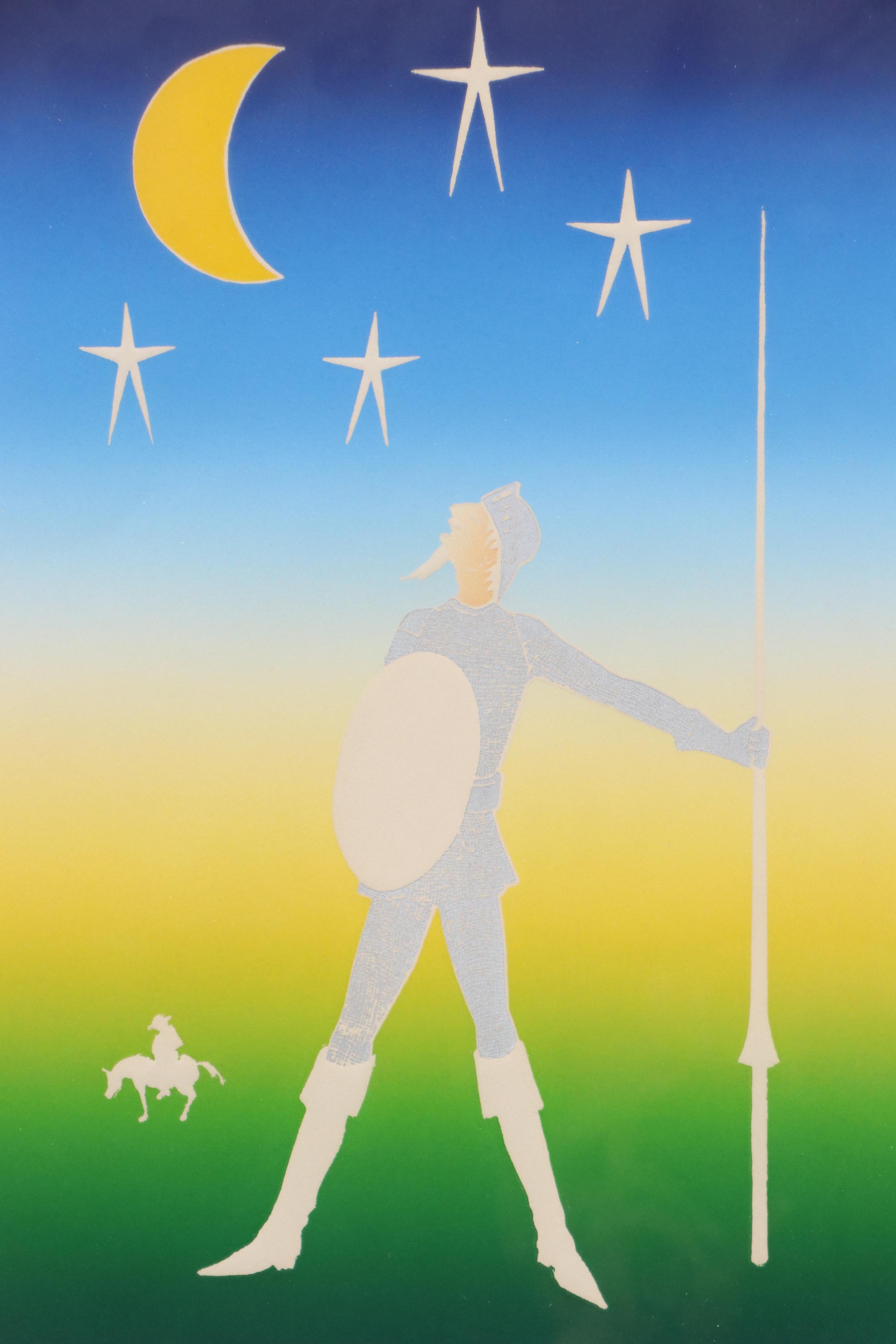 Misha Moracha Intaglio Print "Impossible Dream"