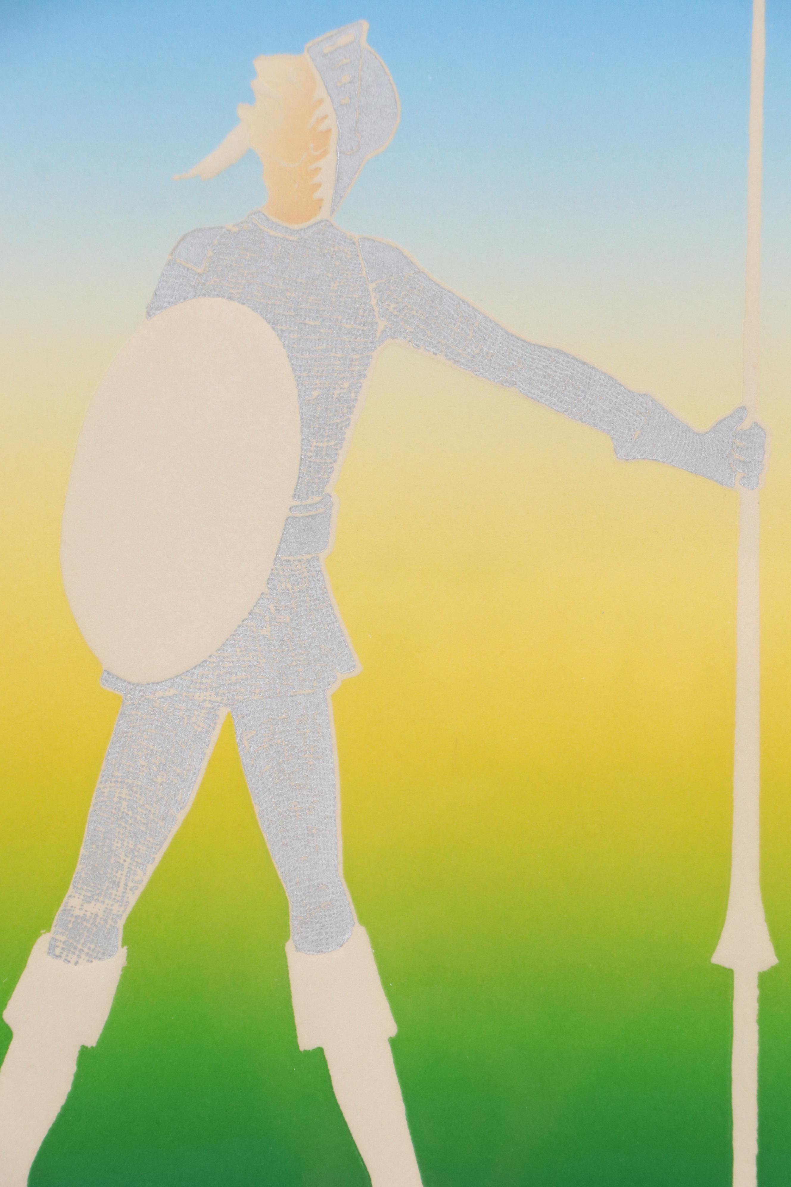 Misha Moracha Intaglio Print "Impossible Dream"