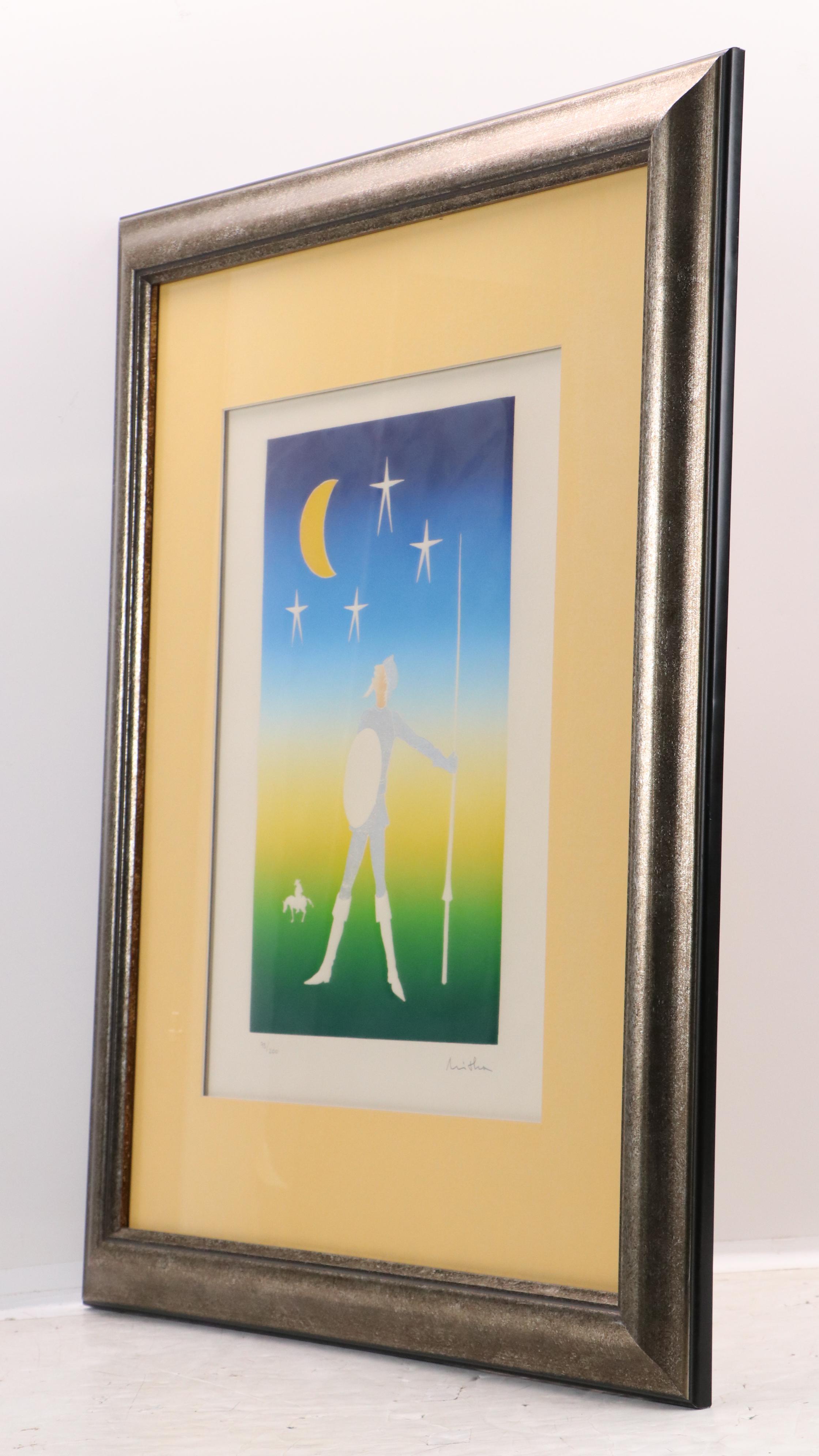 Misha Moracha Intaglio Print "Impossible Dream"