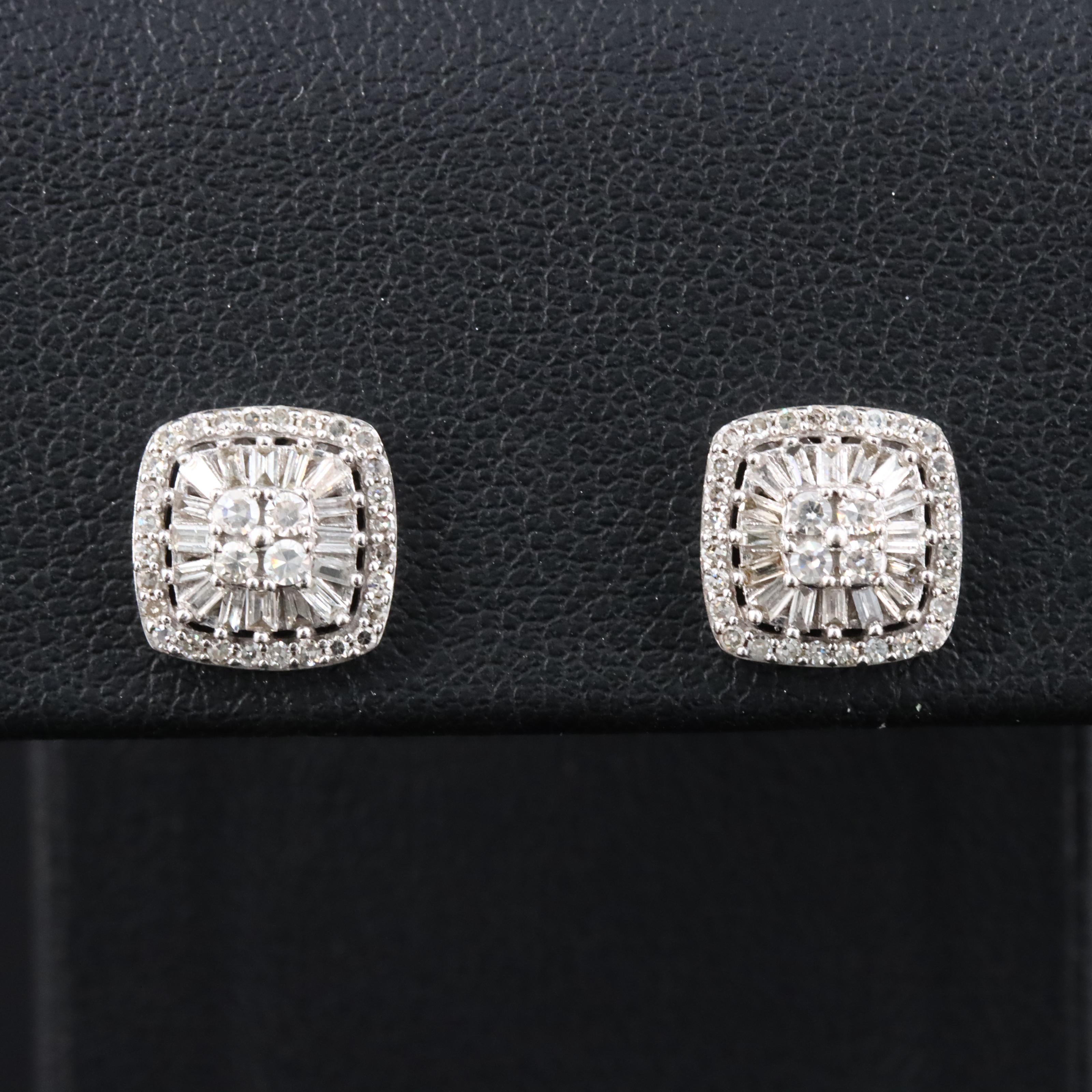 14K 0.74 CTW Diamond Earrings
