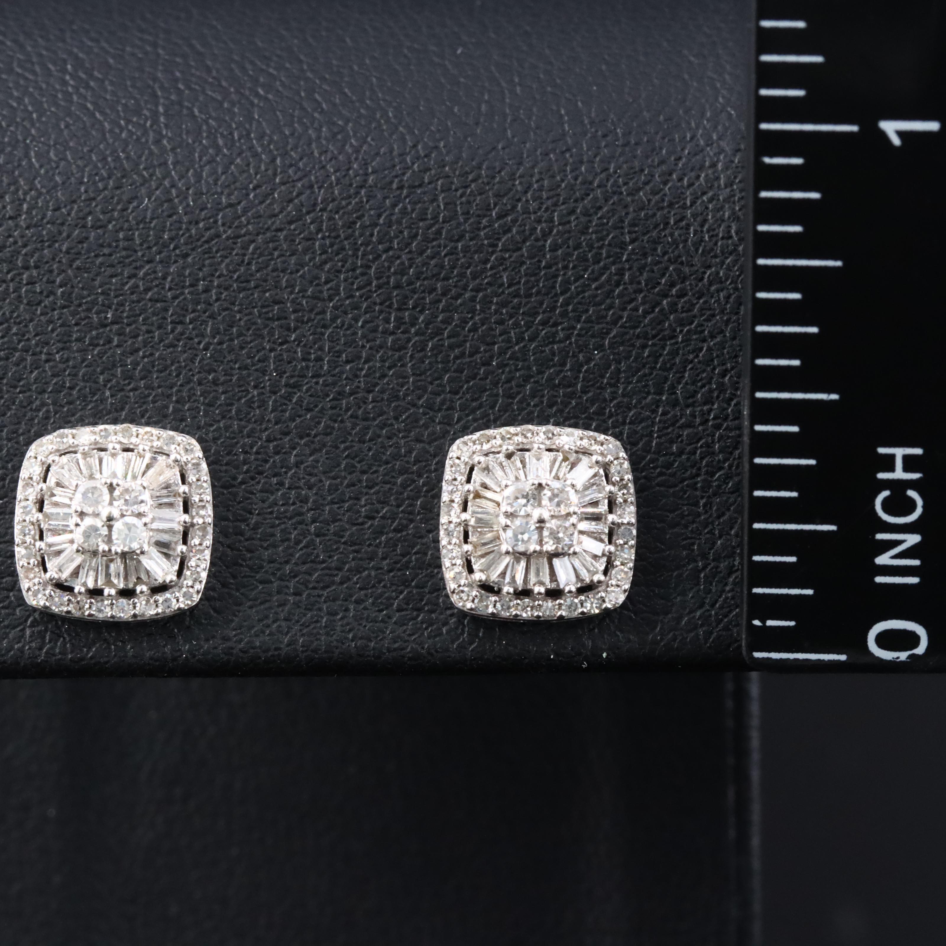 14K 0.74 CTW Diamond Earrings