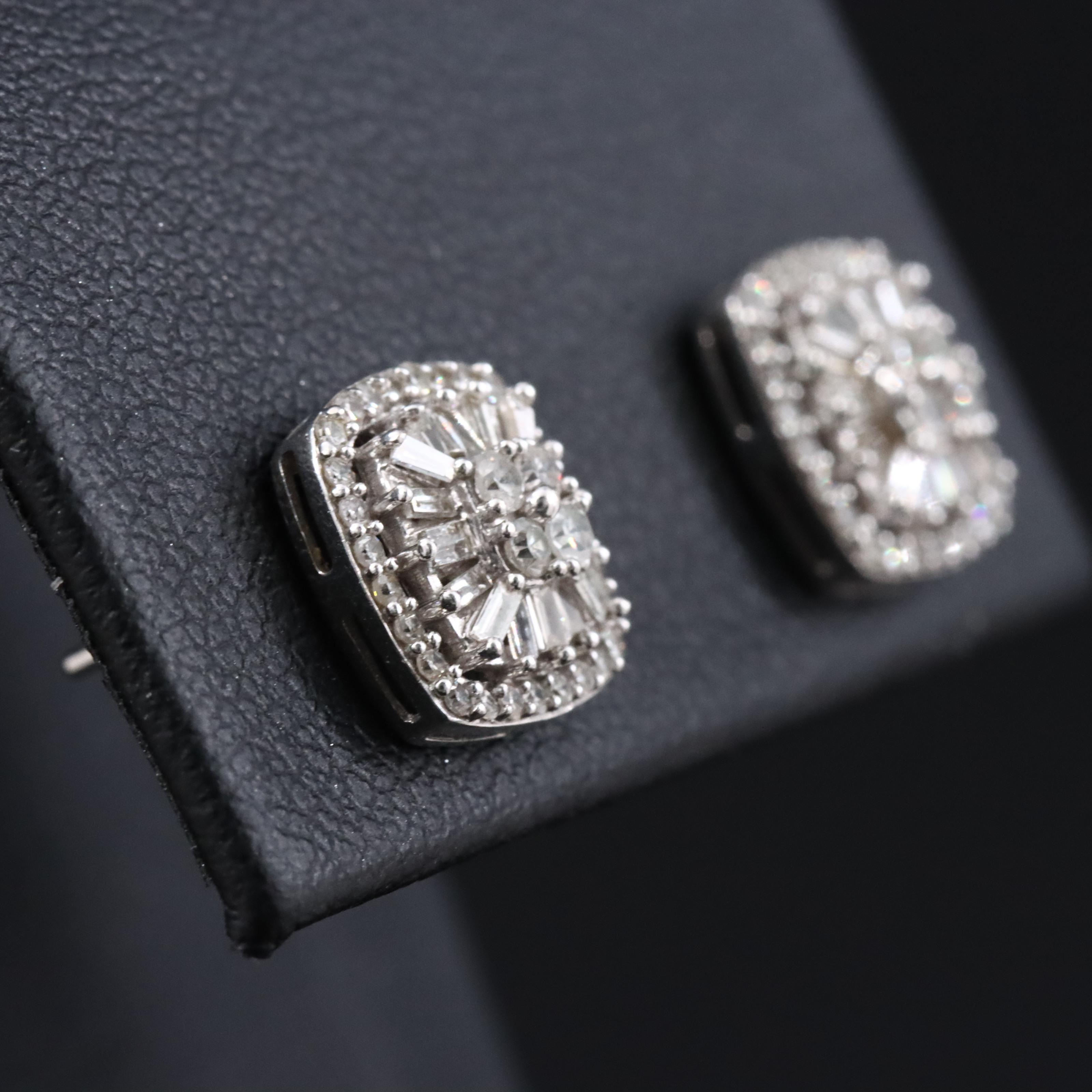 14K 0.74 CTW Diamond Earrings