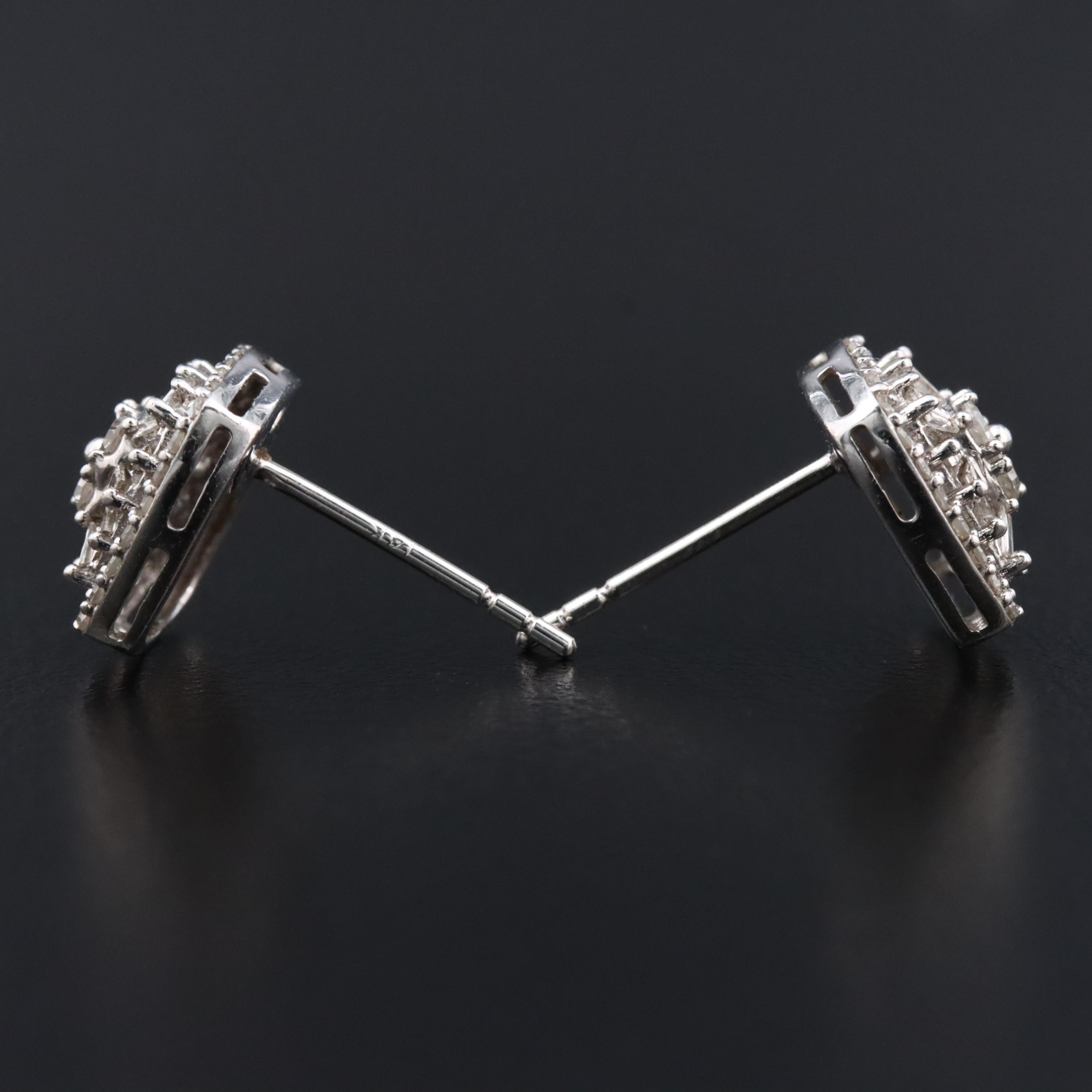 14K 0.74 CTW Diamond Earrings