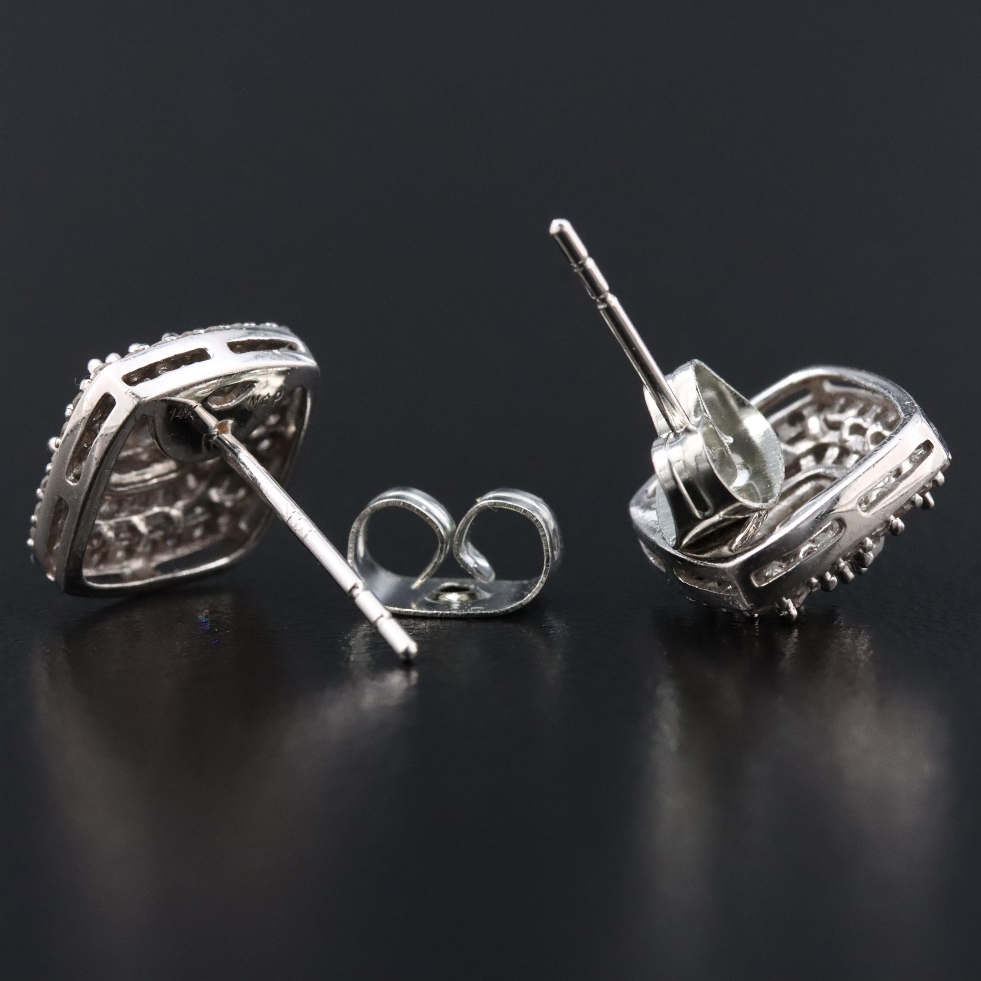 14K 0.74 CTW Diamond Earrings