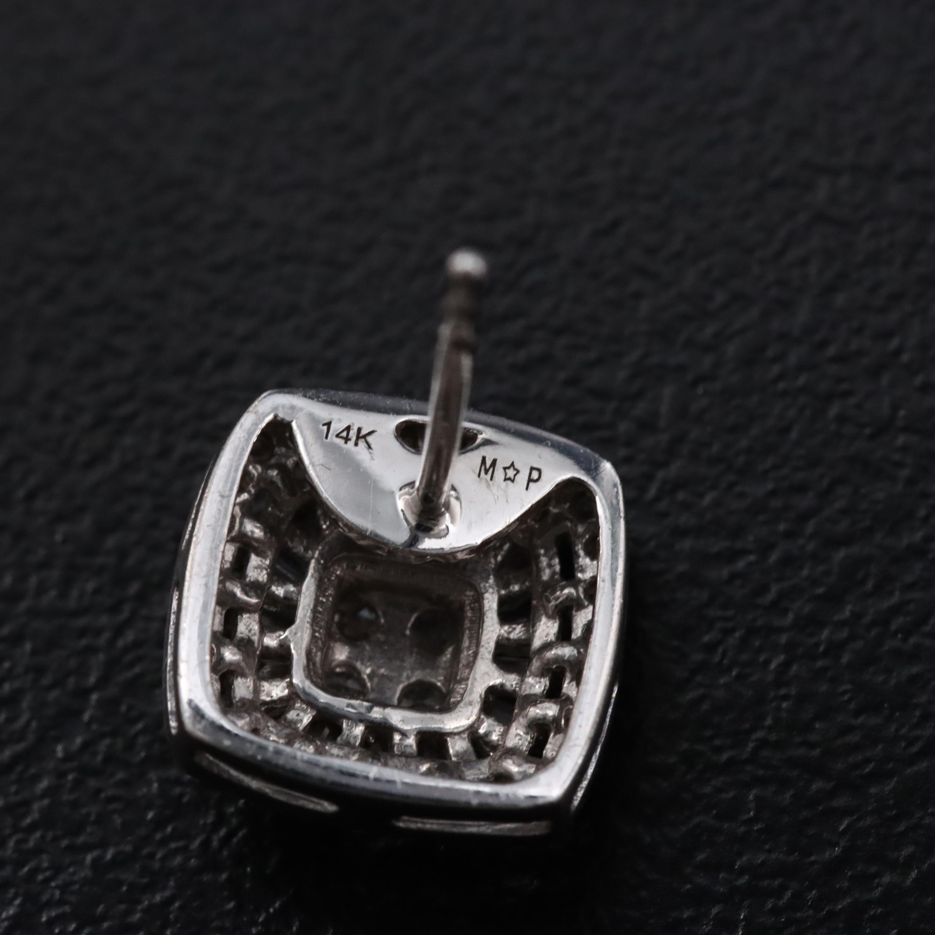 14K 0.74 CTW Diamond Earrings