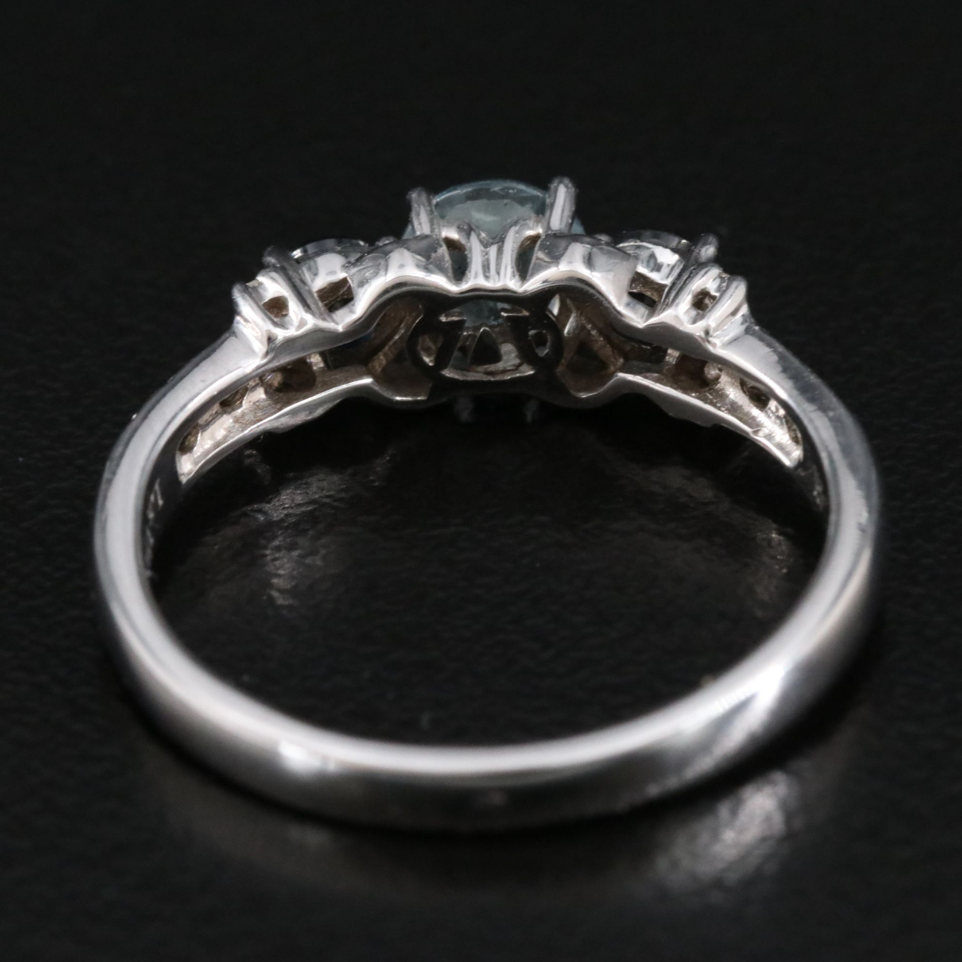 Le Vian 14K Aquamarine, Sapphire and Diamond Ring with Fancy Brown Diamonds