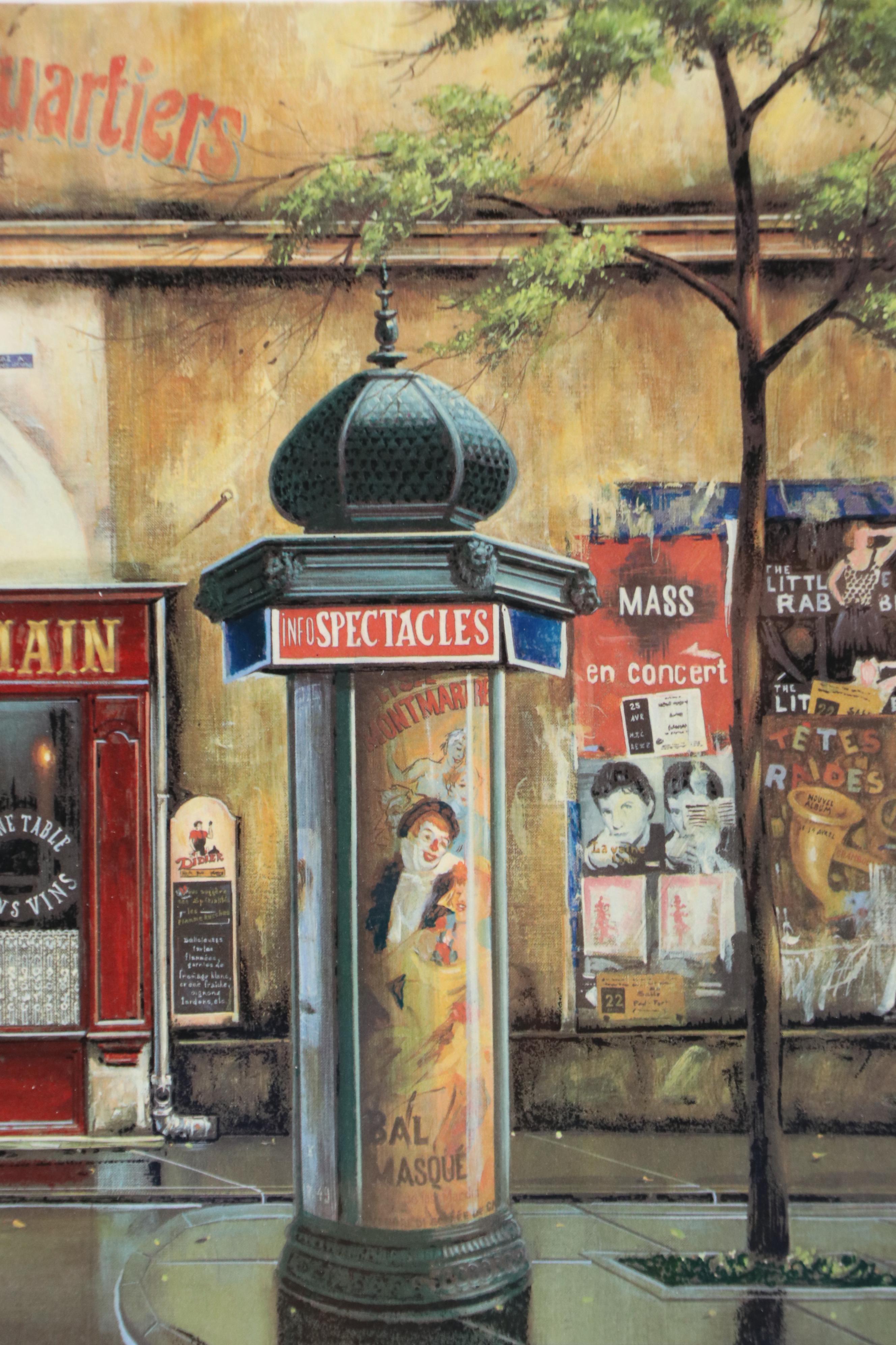 Robichaud Giclée on Wove Paper "Saint Germaine," 1998