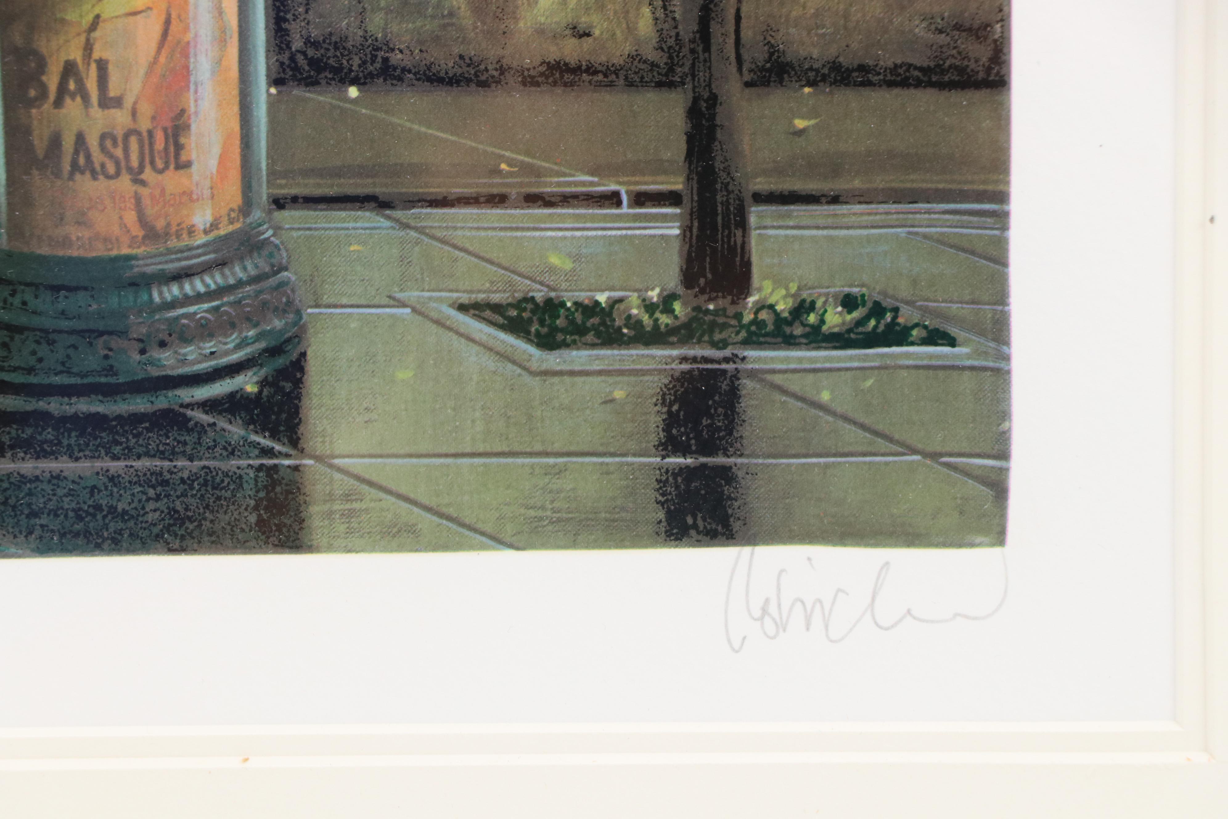 Robichaud Giclée on Wove Paper "Saint Germaine," 1998