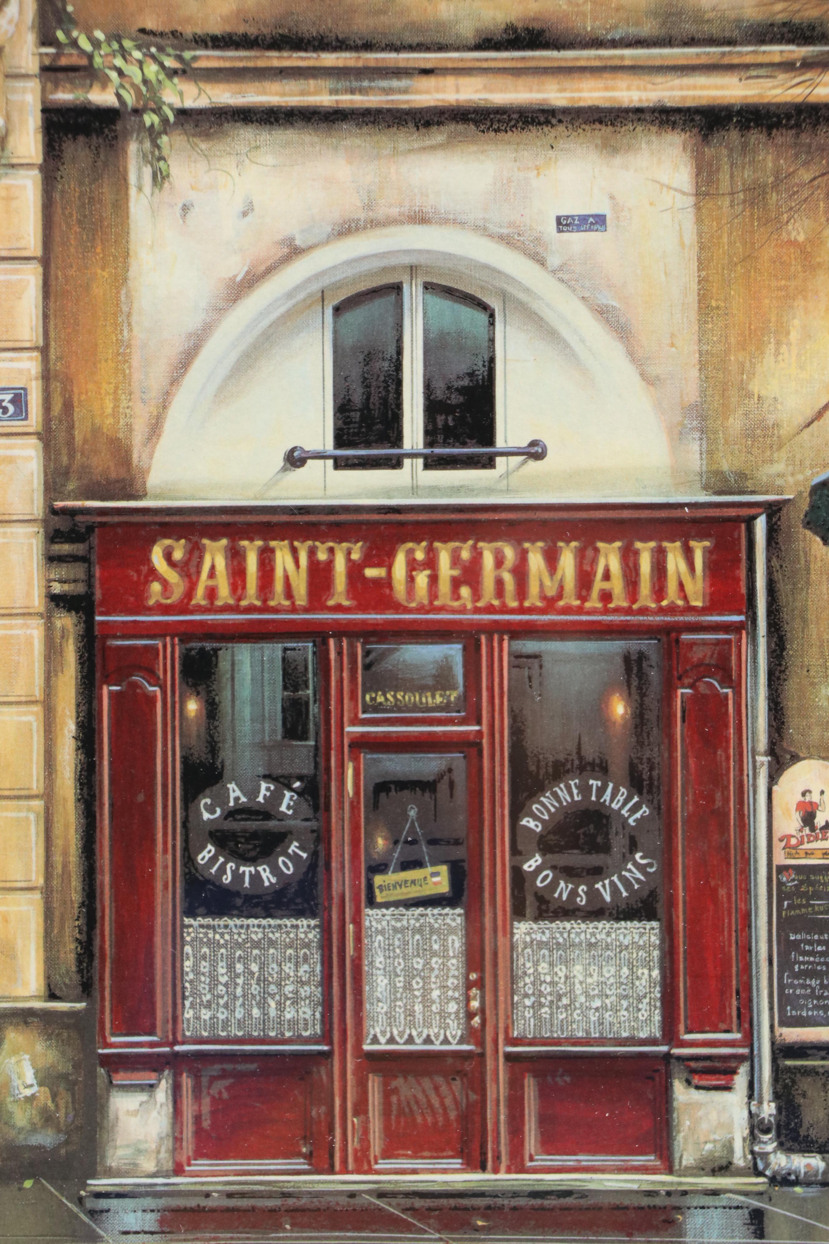 Robichaud Giclée on Wove Paper "Saint Germaine," 1998