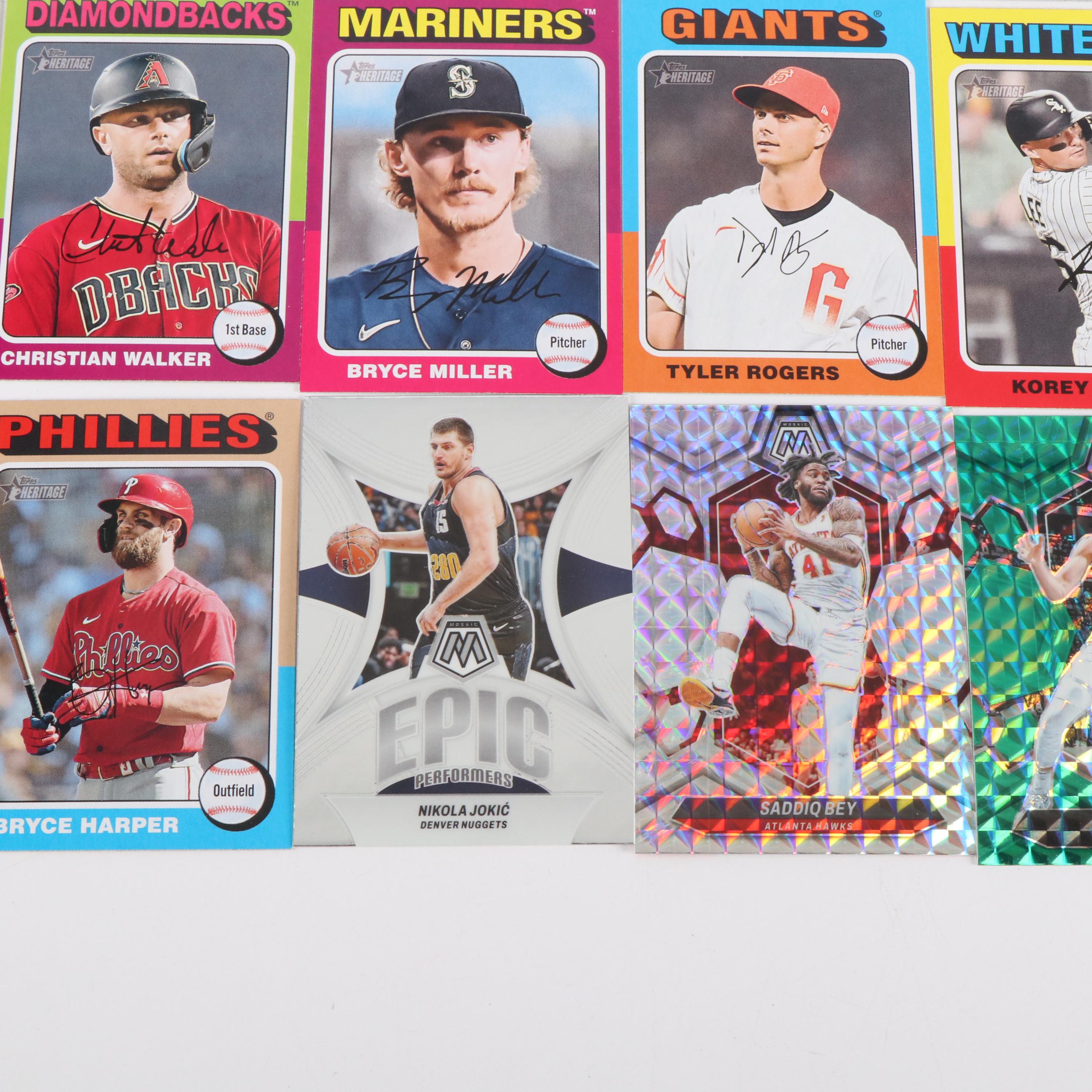 Box of 2024 Topps Heritage Baseball Cards