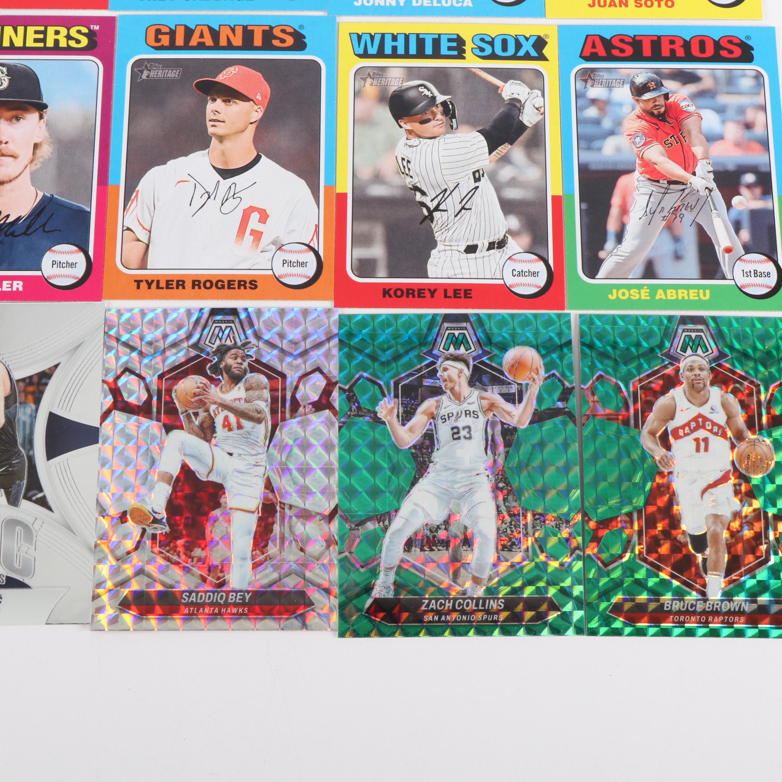 Box of 2024 Topps Heritage Baseball Cards