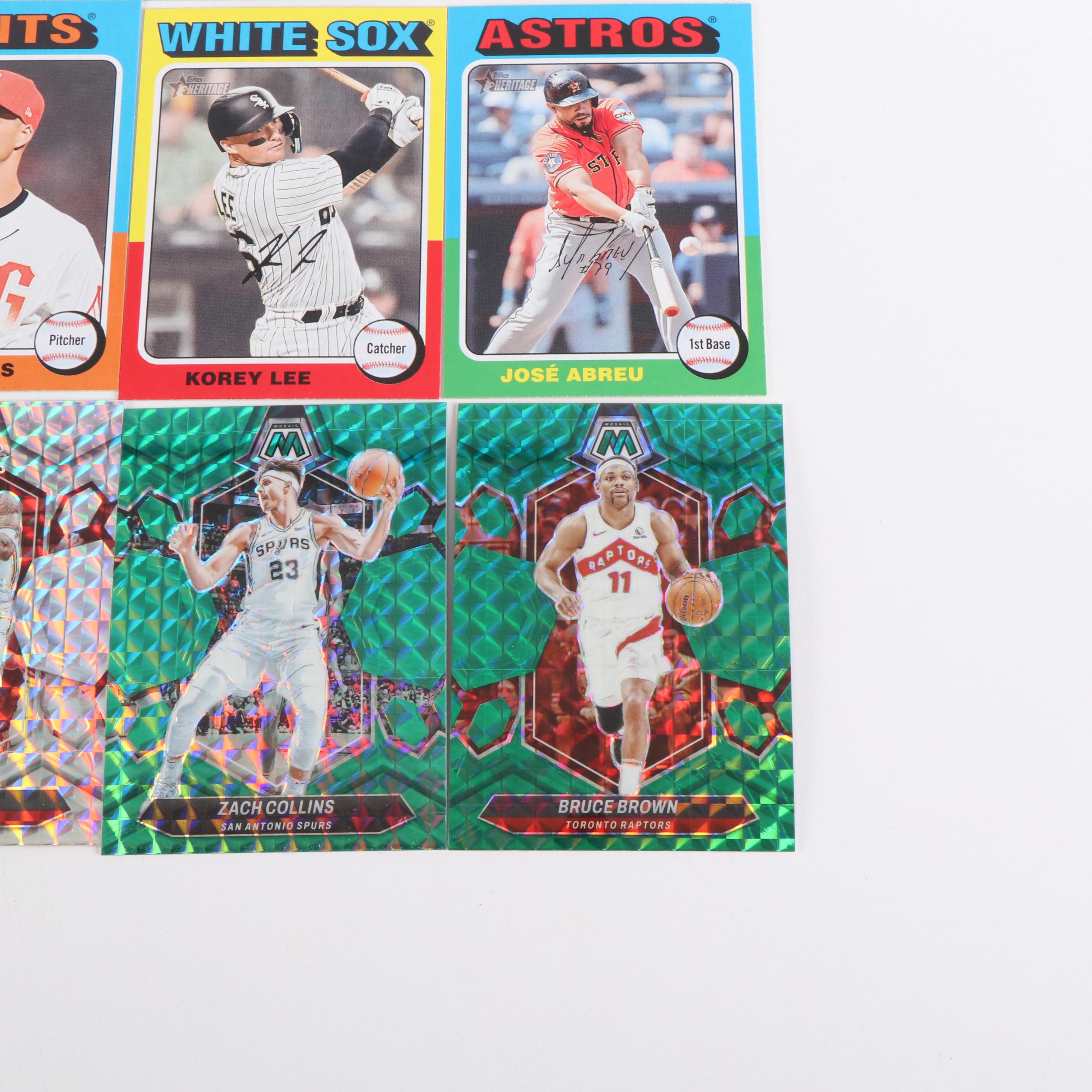 Box of 2024 Topps Heritage Baseball Cards