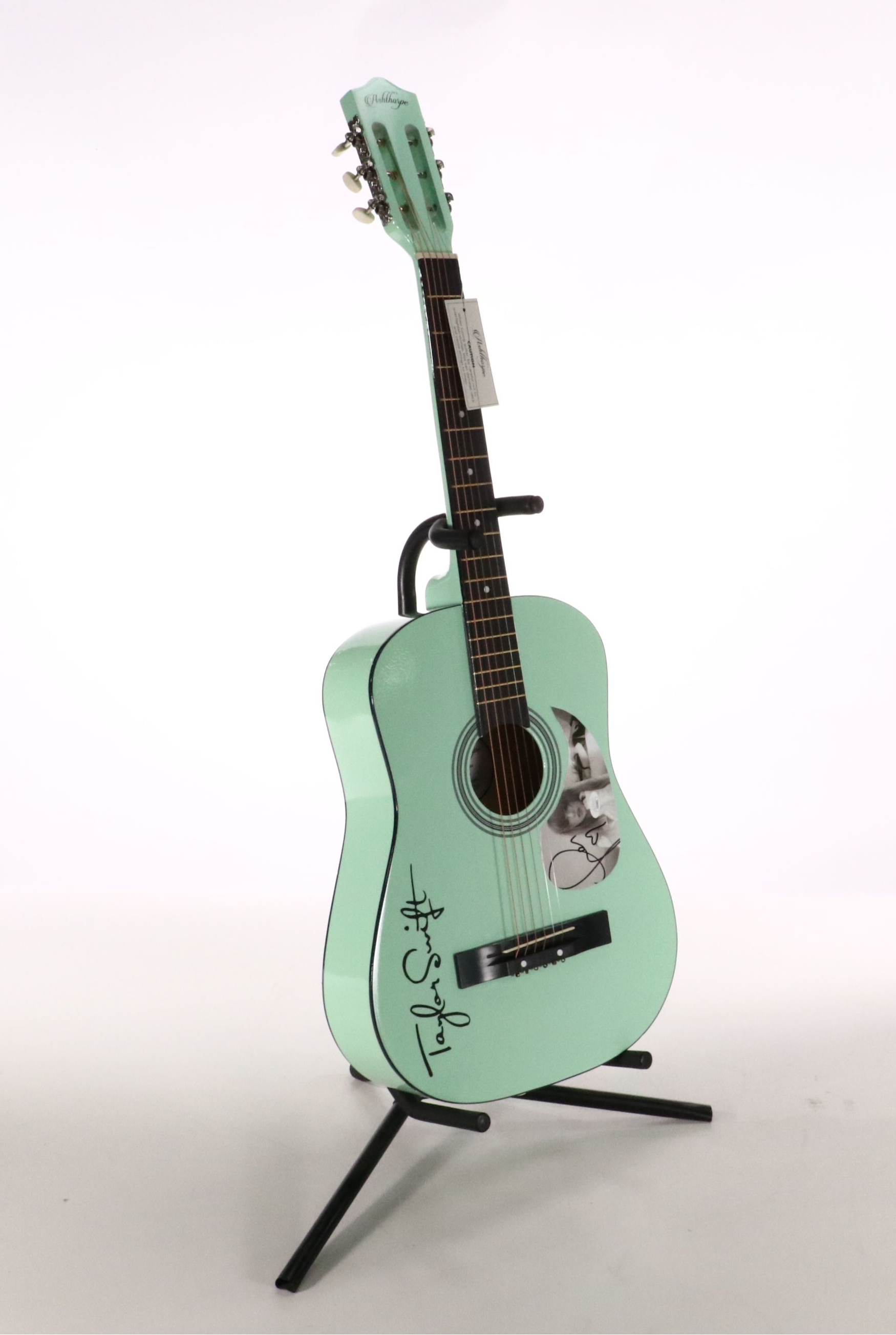 Taylor Swift Decal-Signed Ashthorpe Acoustic Guitar with JSA