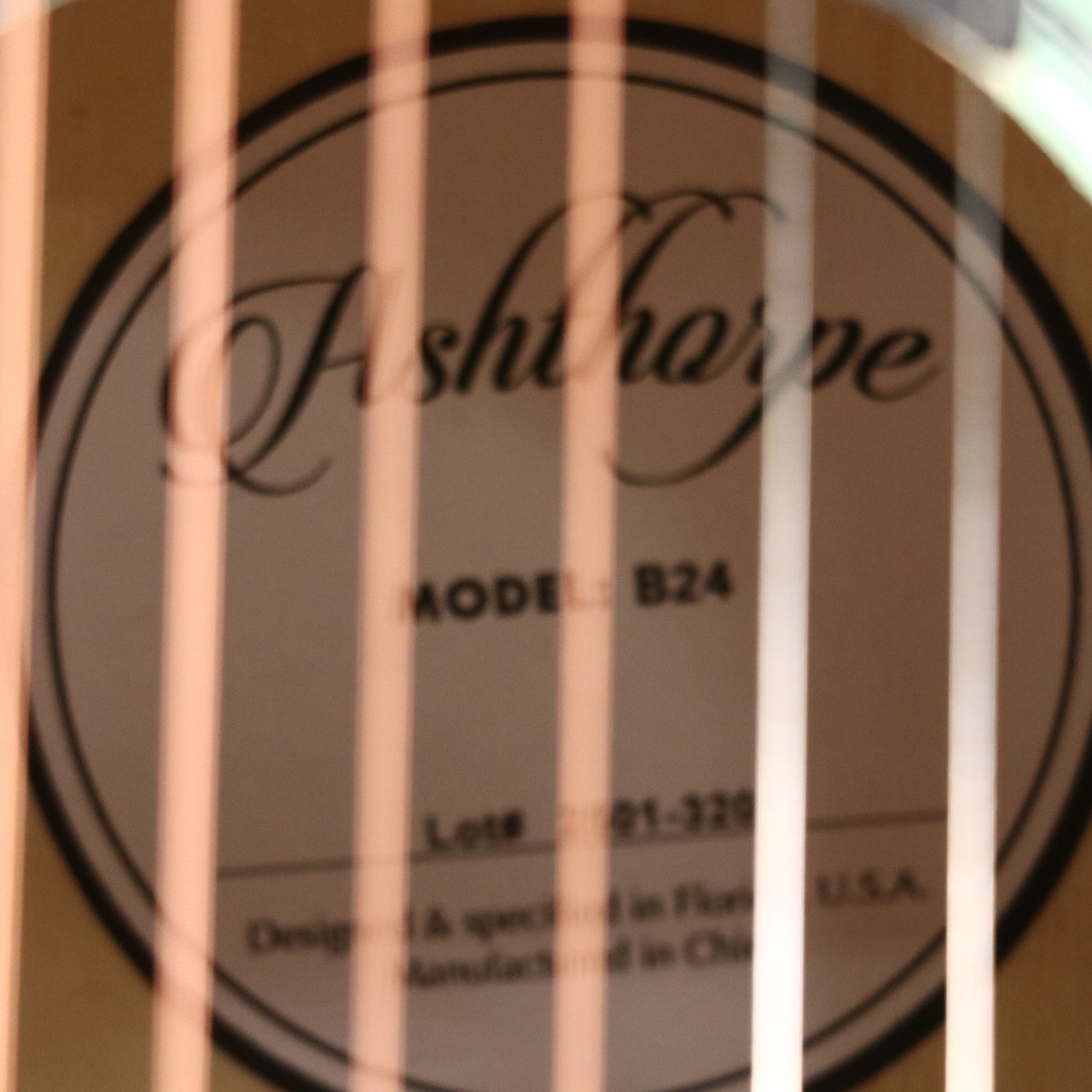 Taylor Swift Decal-Signed Ashthorpe Acoustic Guitar with JSA