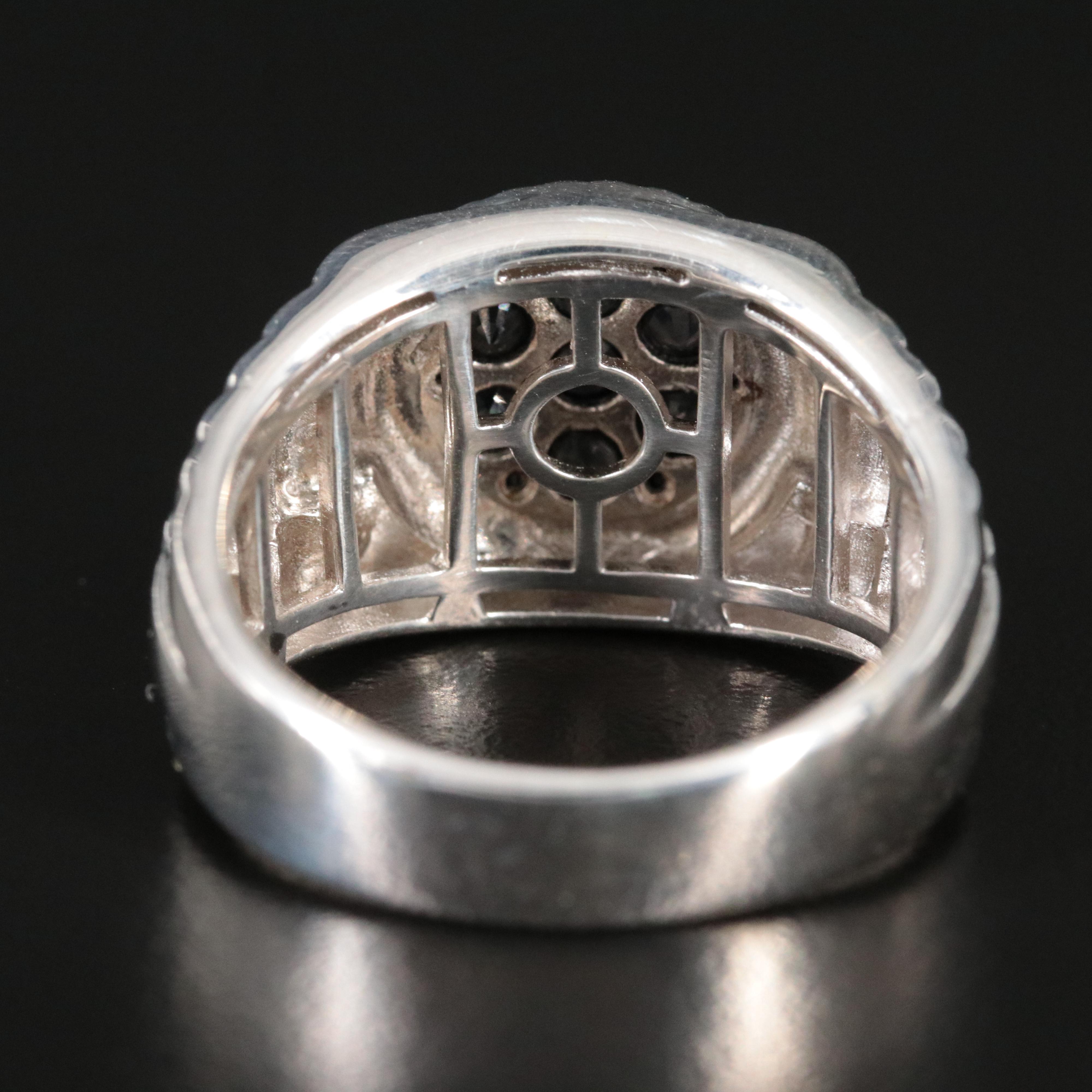 Sterling Sapphire Ring