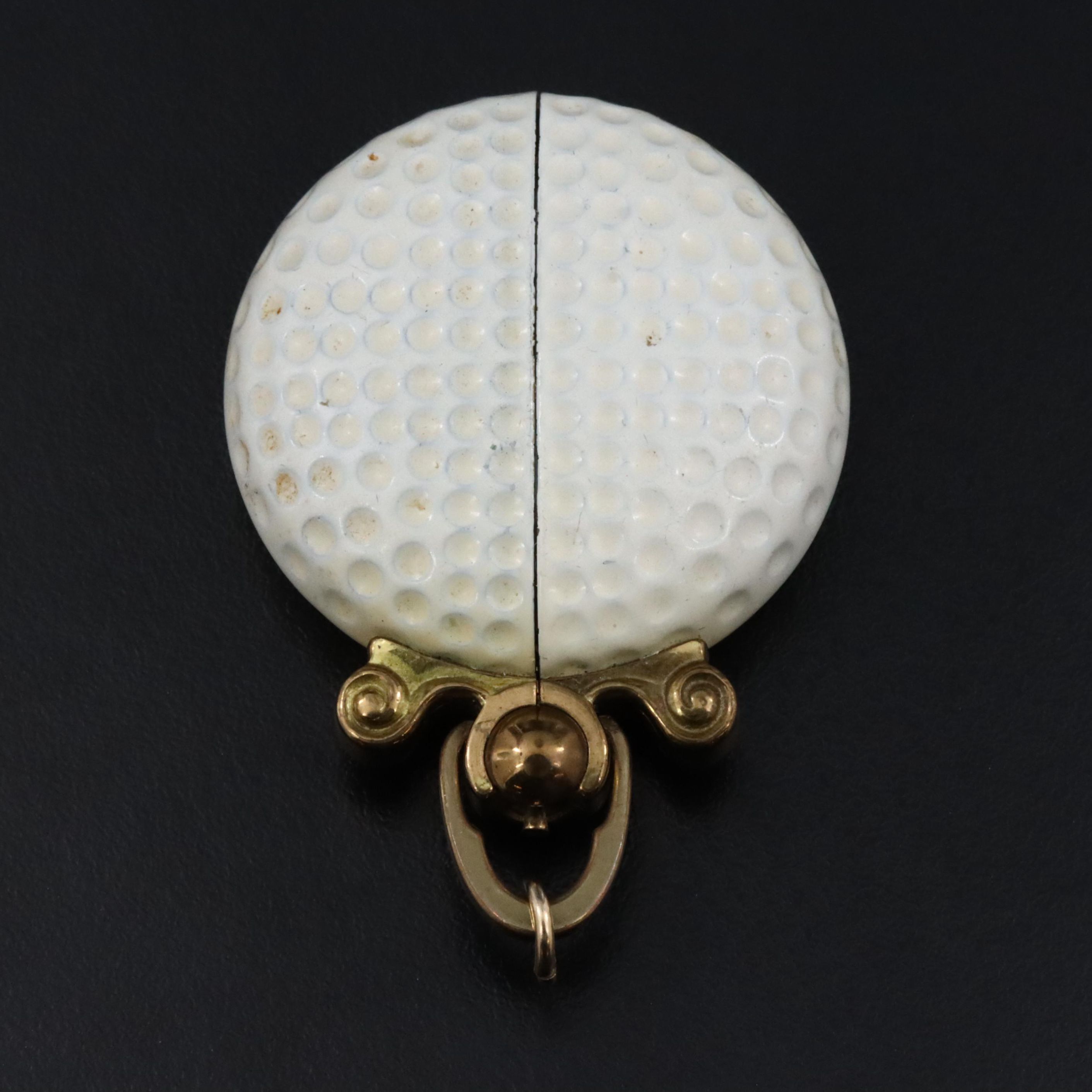 Medana X Tensa Golf Ball Vintage Pocket Watch