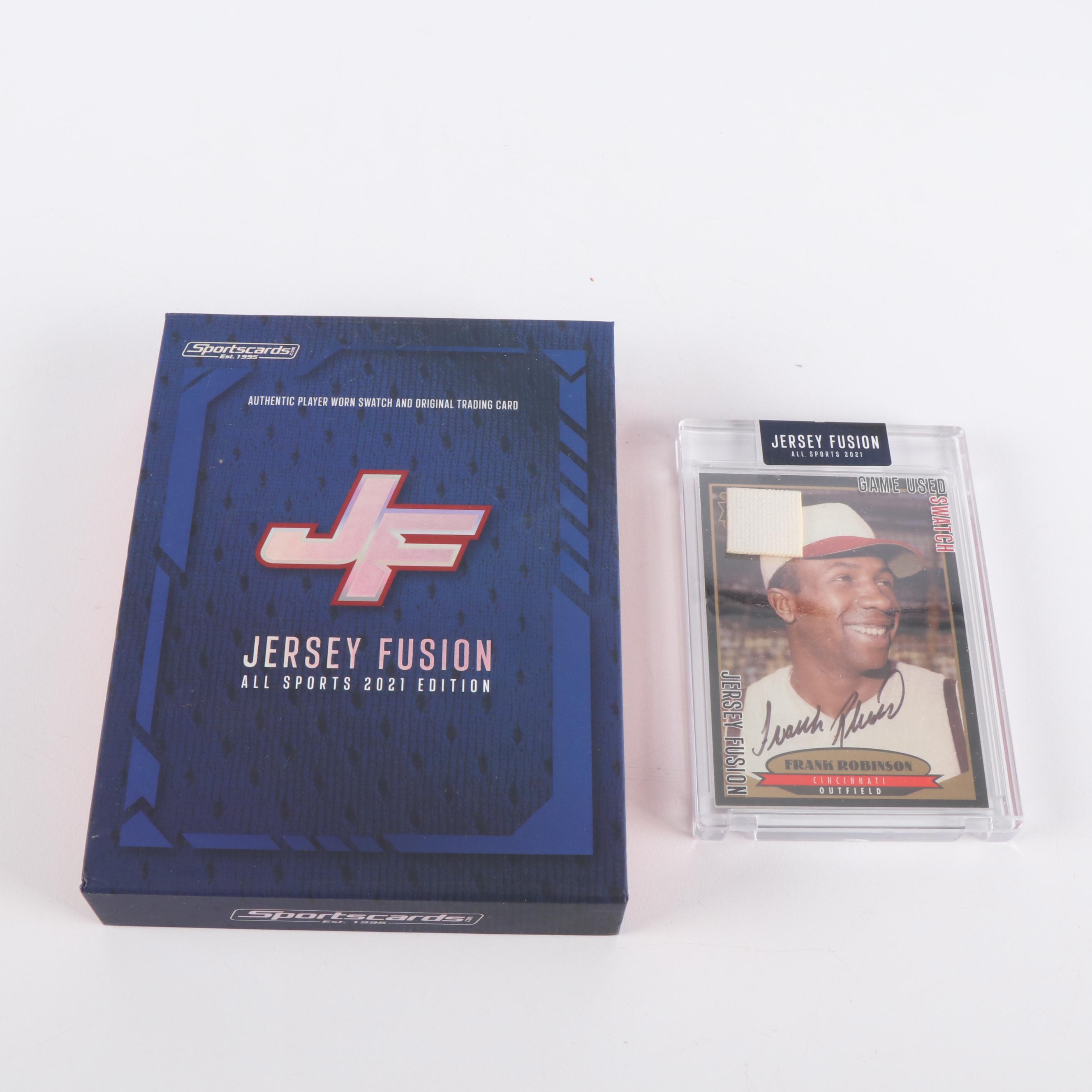 Frank Robinson Signed Framed Photo and Other Robinson Memorabilia