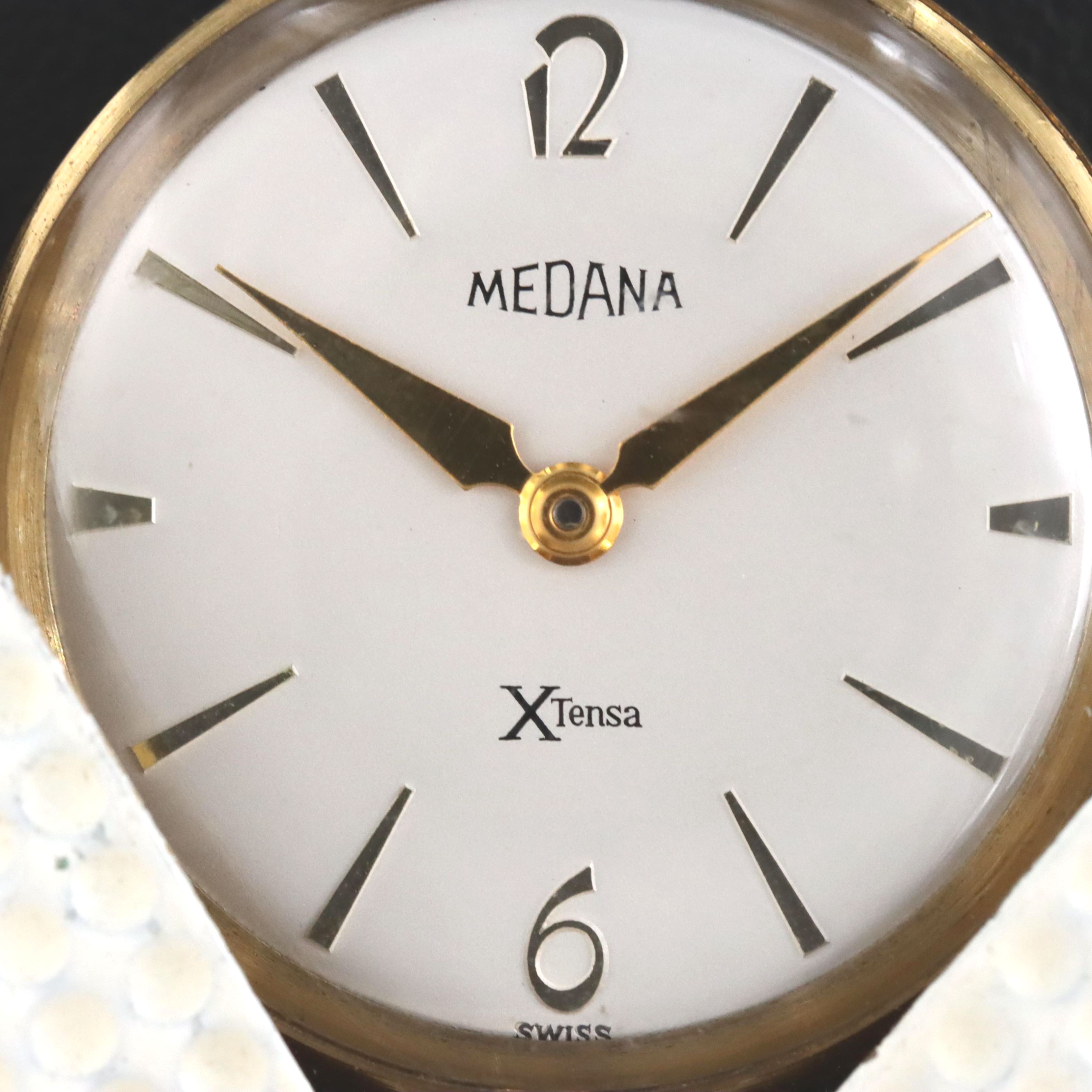 Medana X Tensa Golf Ball Vintage Pocket Watch