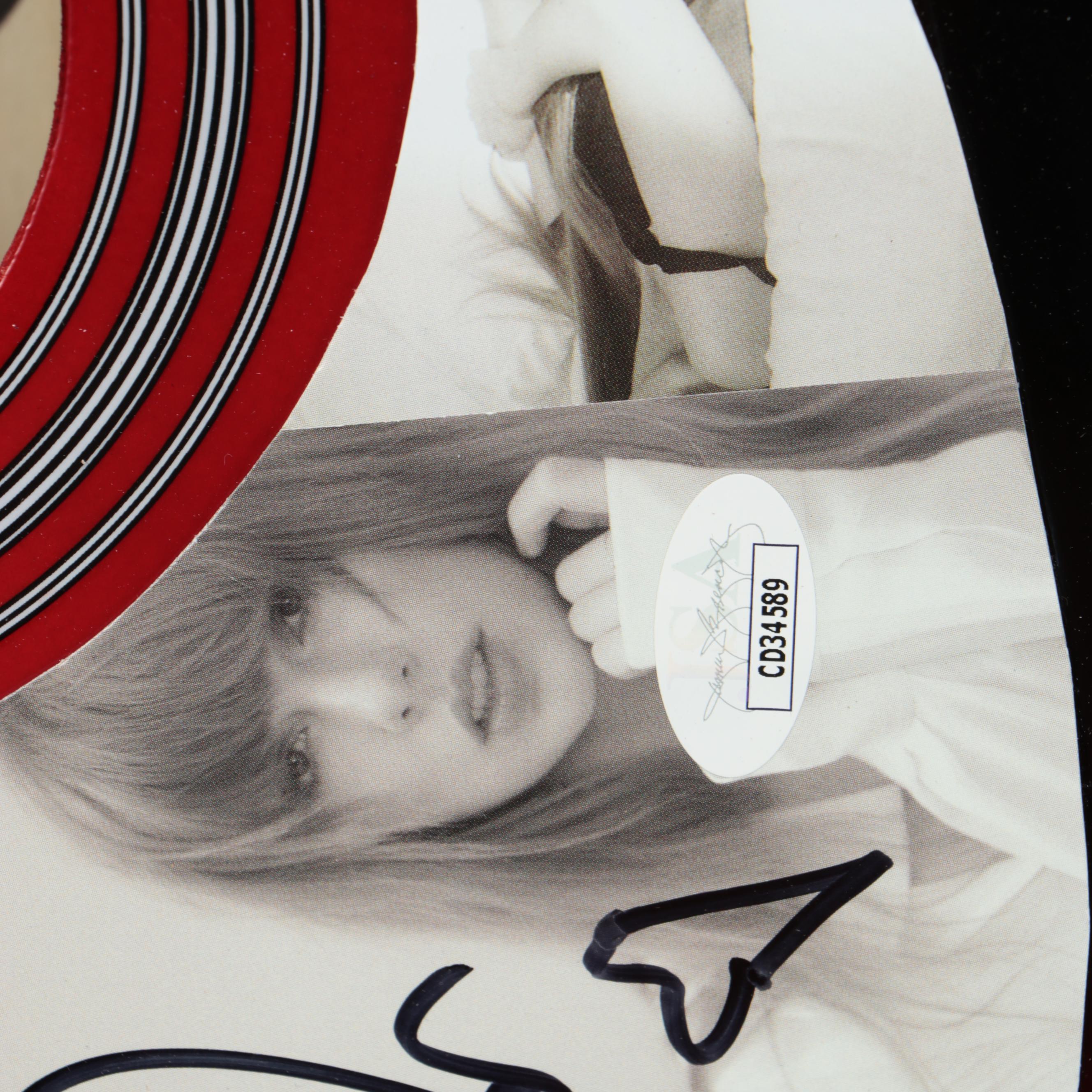 Taylor Swift Decal-Signed Ashthorpe Acoustic Guitar with JSA