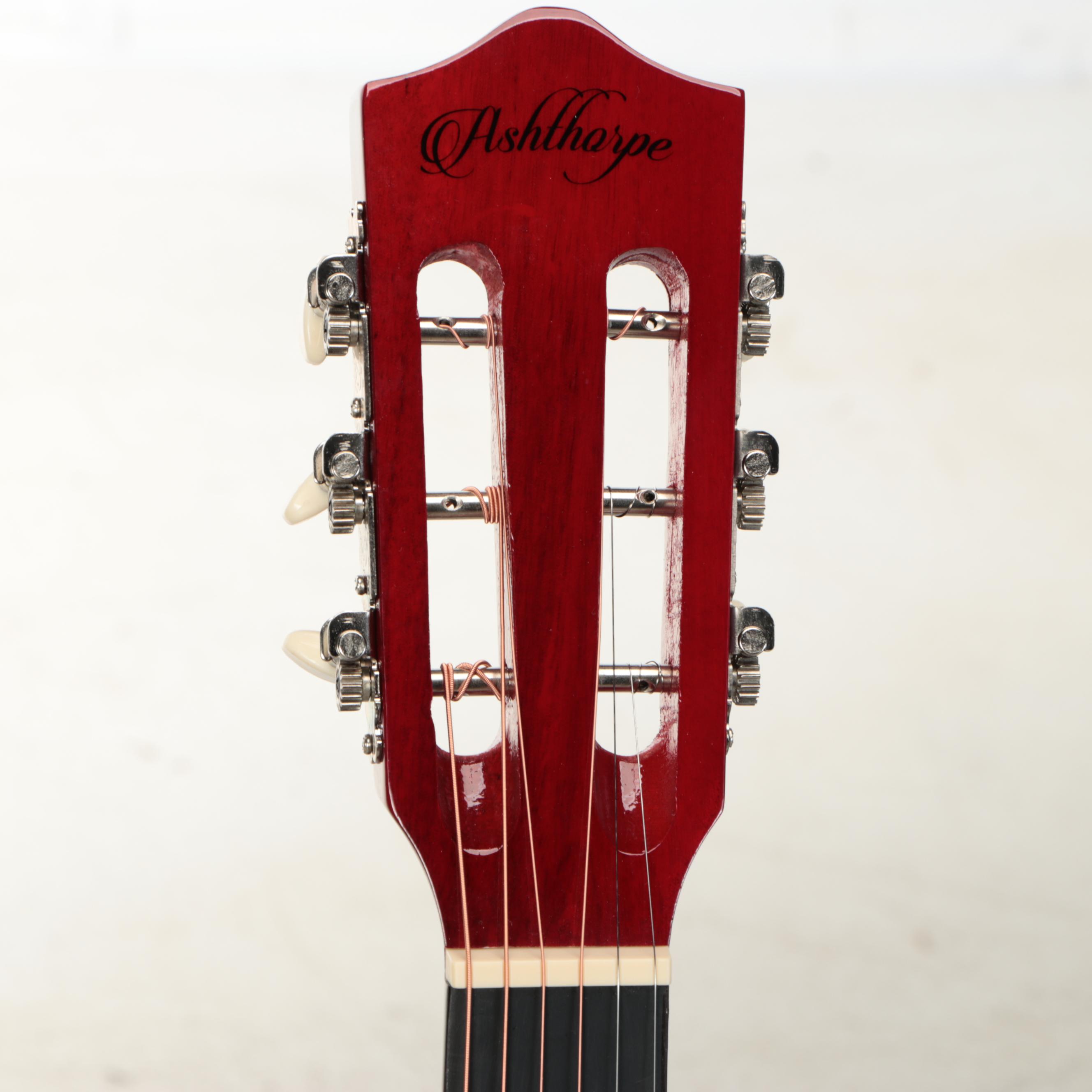 Taylor Swift Decal-Signed Ashthorpe Acoustic Guitar with JSA